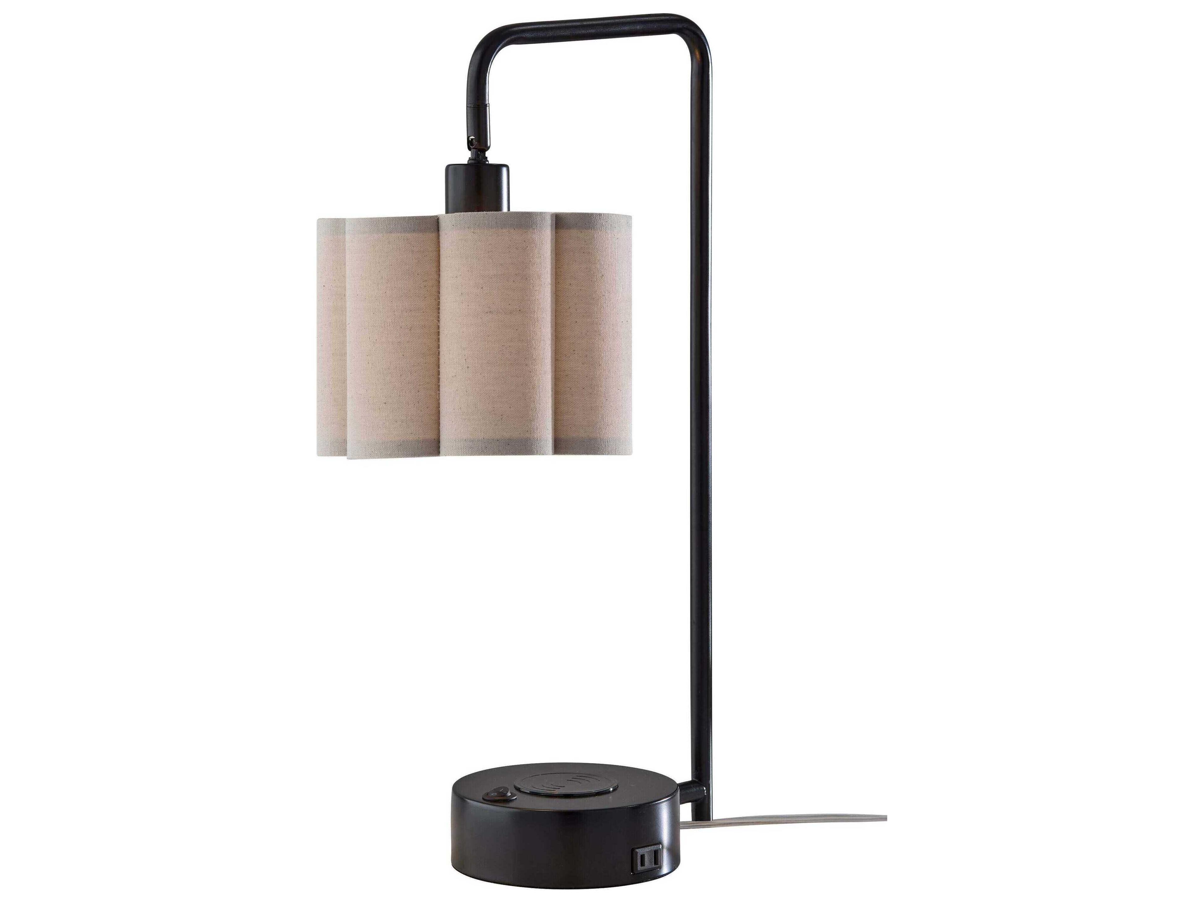Adesso Dover Black Desk Lamp