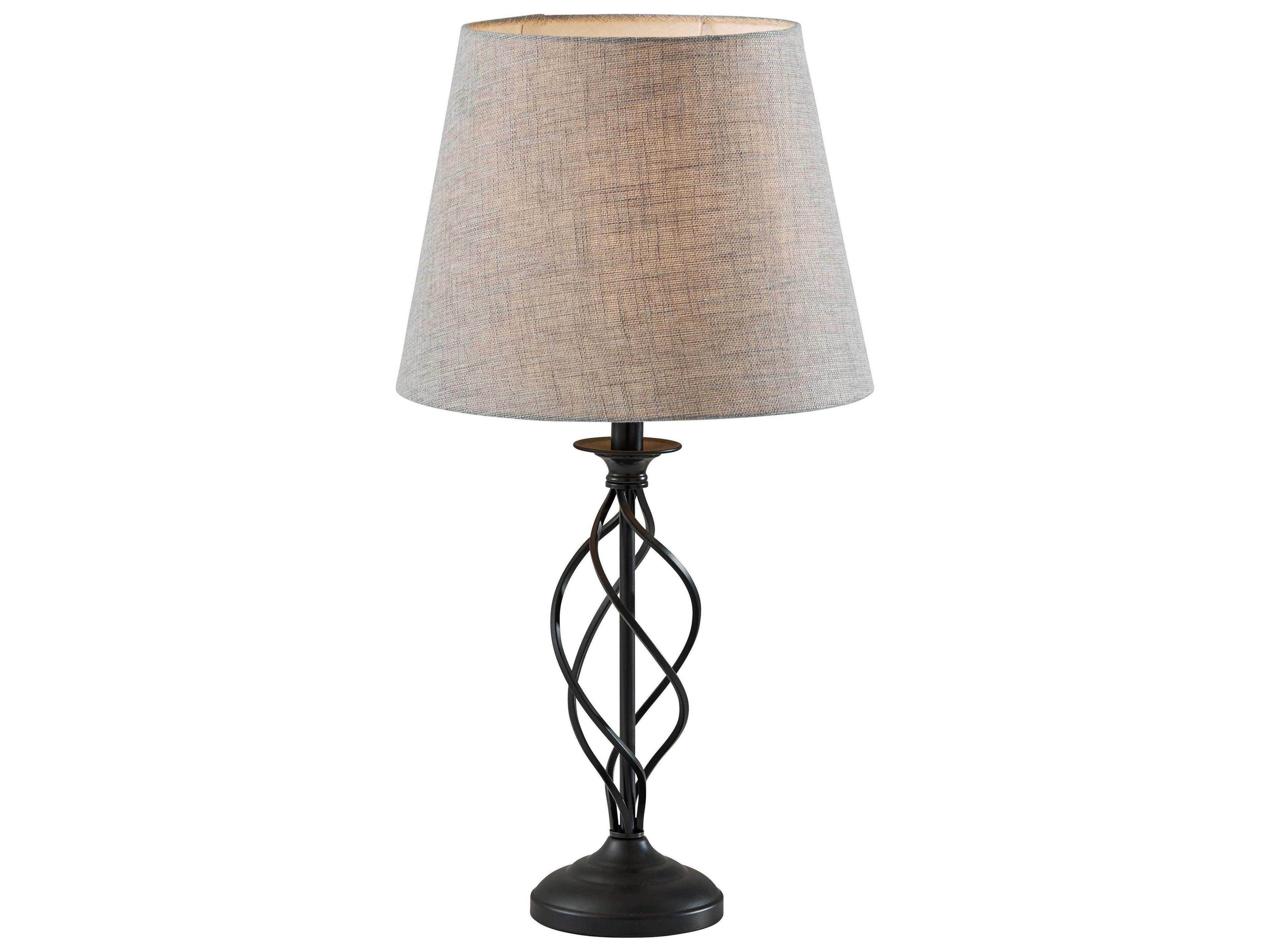Adesso Darcy Black Buffet Lamp