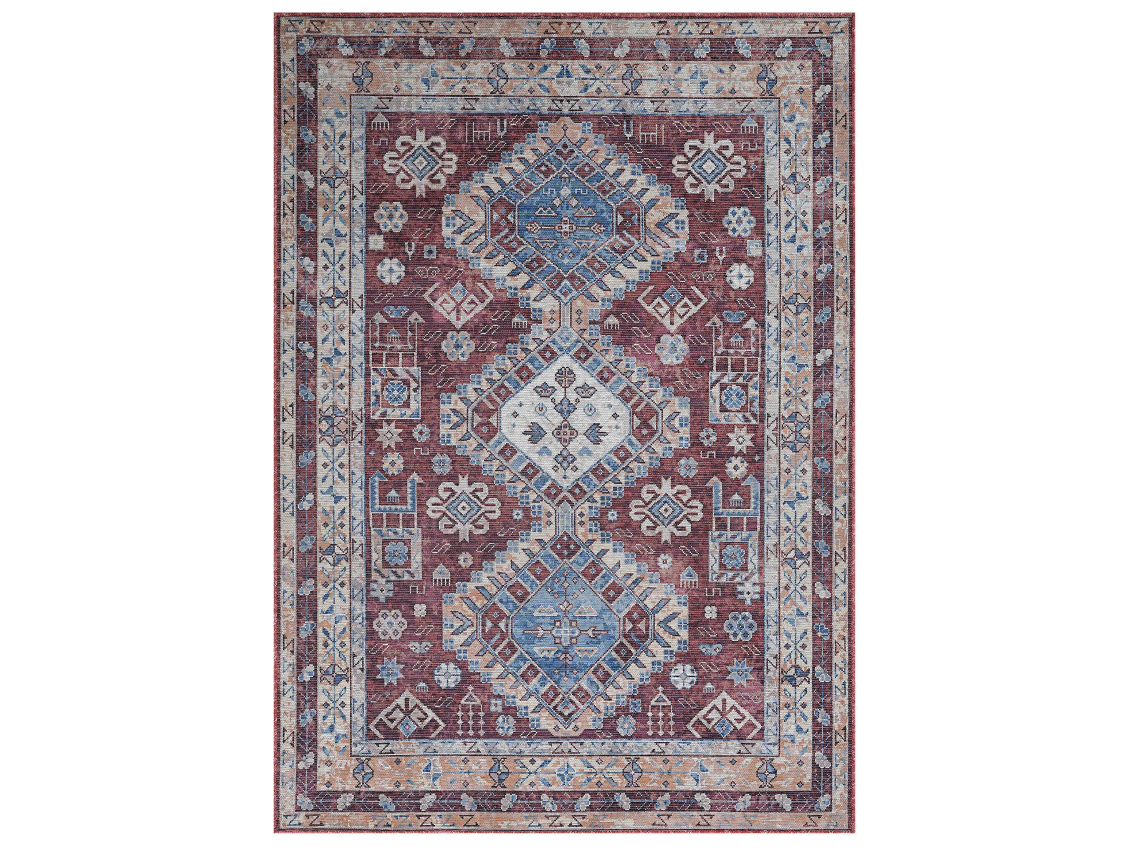 Amer Rugs Alaska Bordered Runner Area Rug