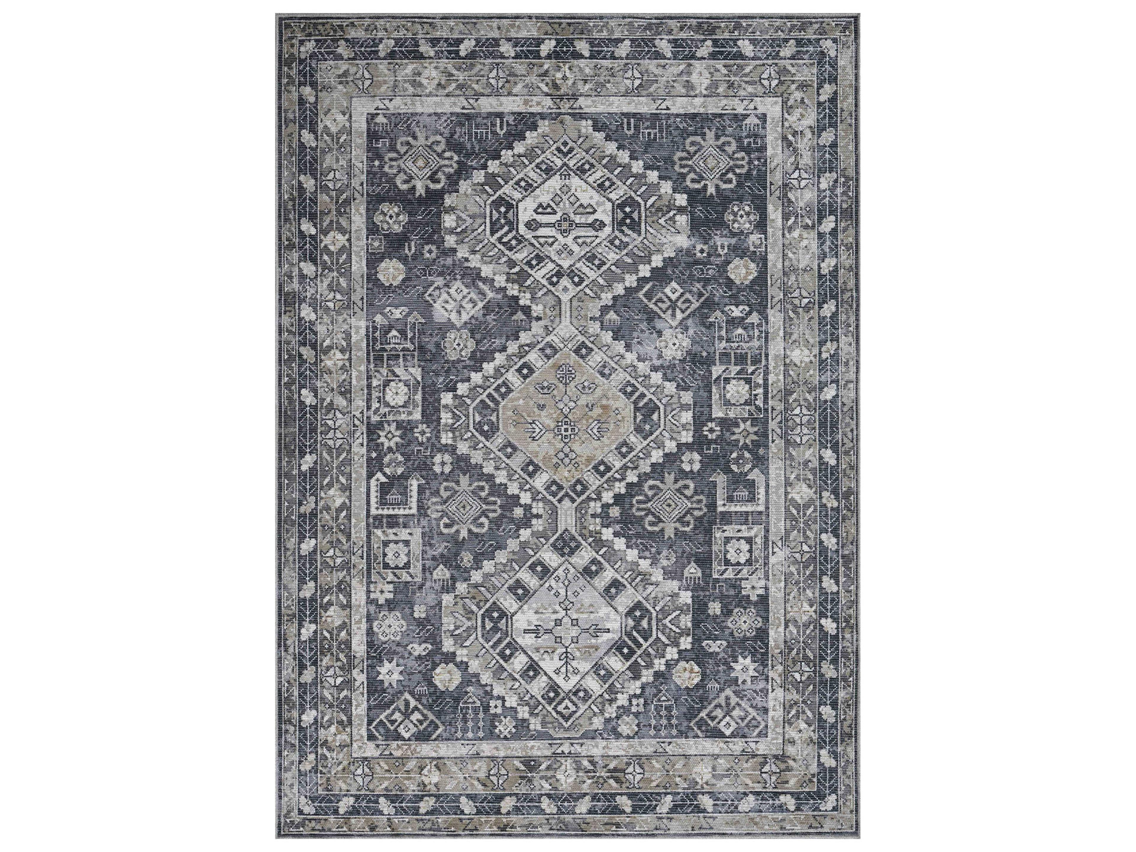 Amer Rugs Alaska Bordered Runner Area Rug