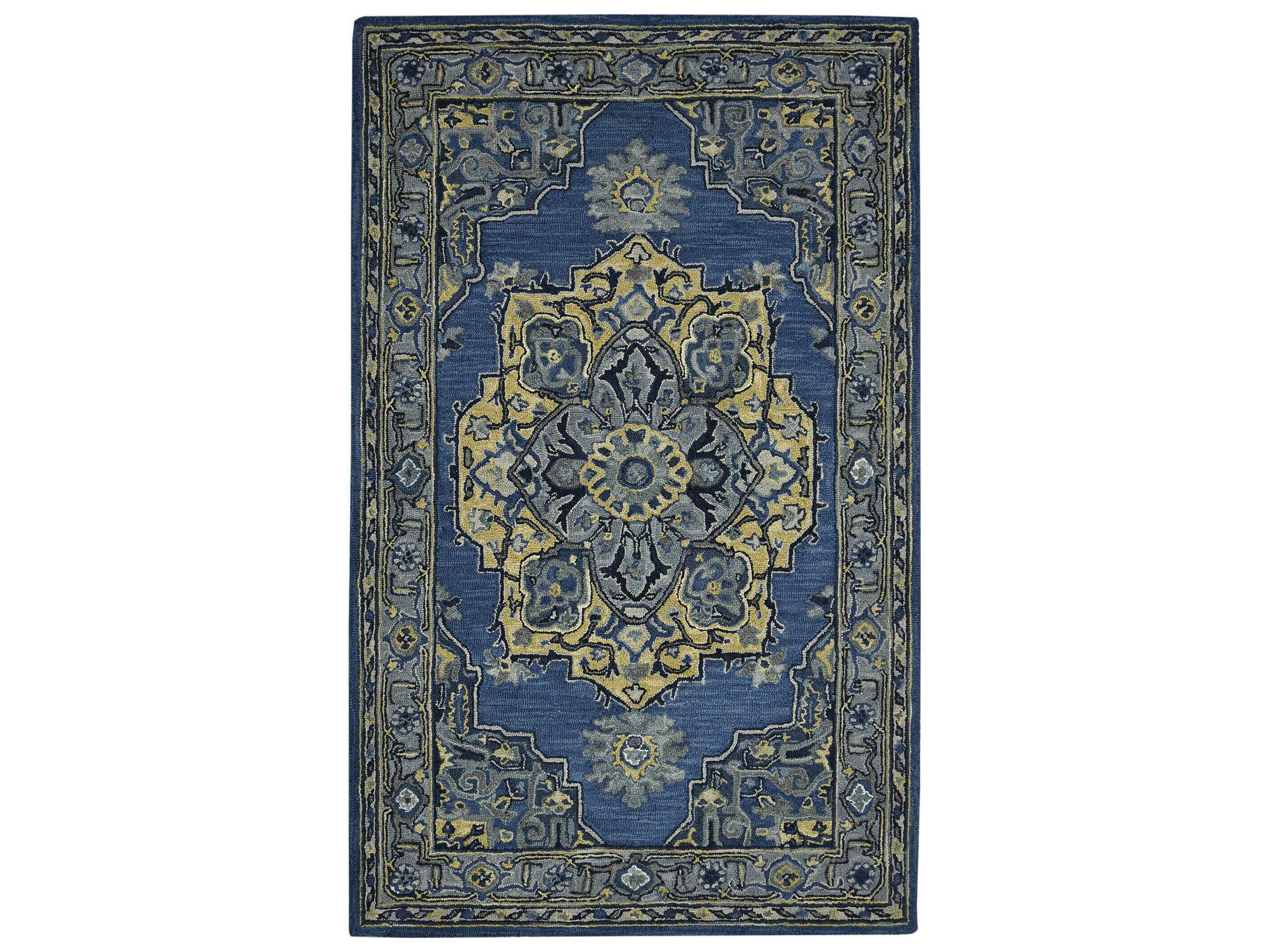 Amer Rugs Boho Bordered Area Rug