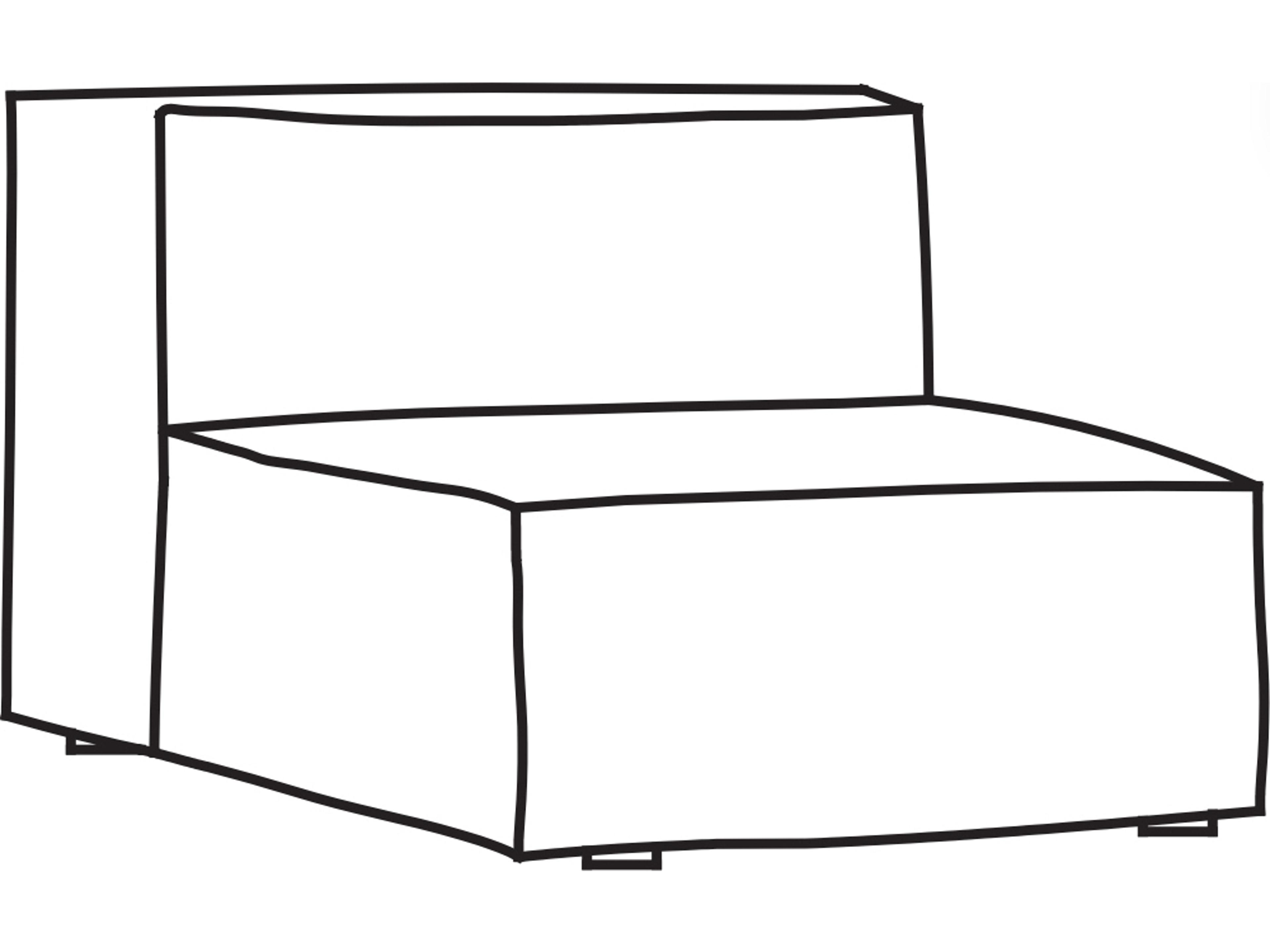 Arflex Marechiaro Unit without Armrests