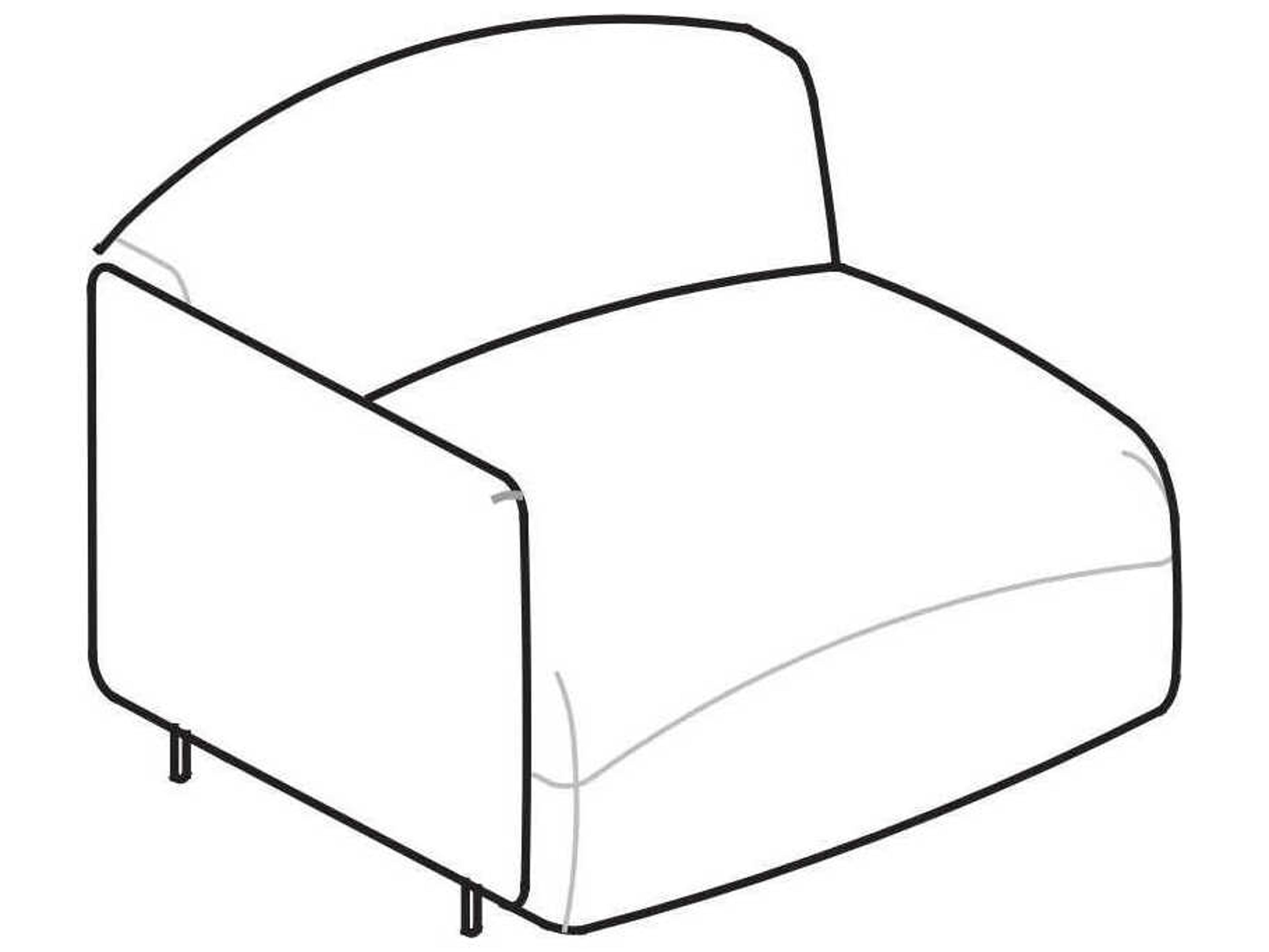 Arflex Soft Beat Unit with 1 Armrest