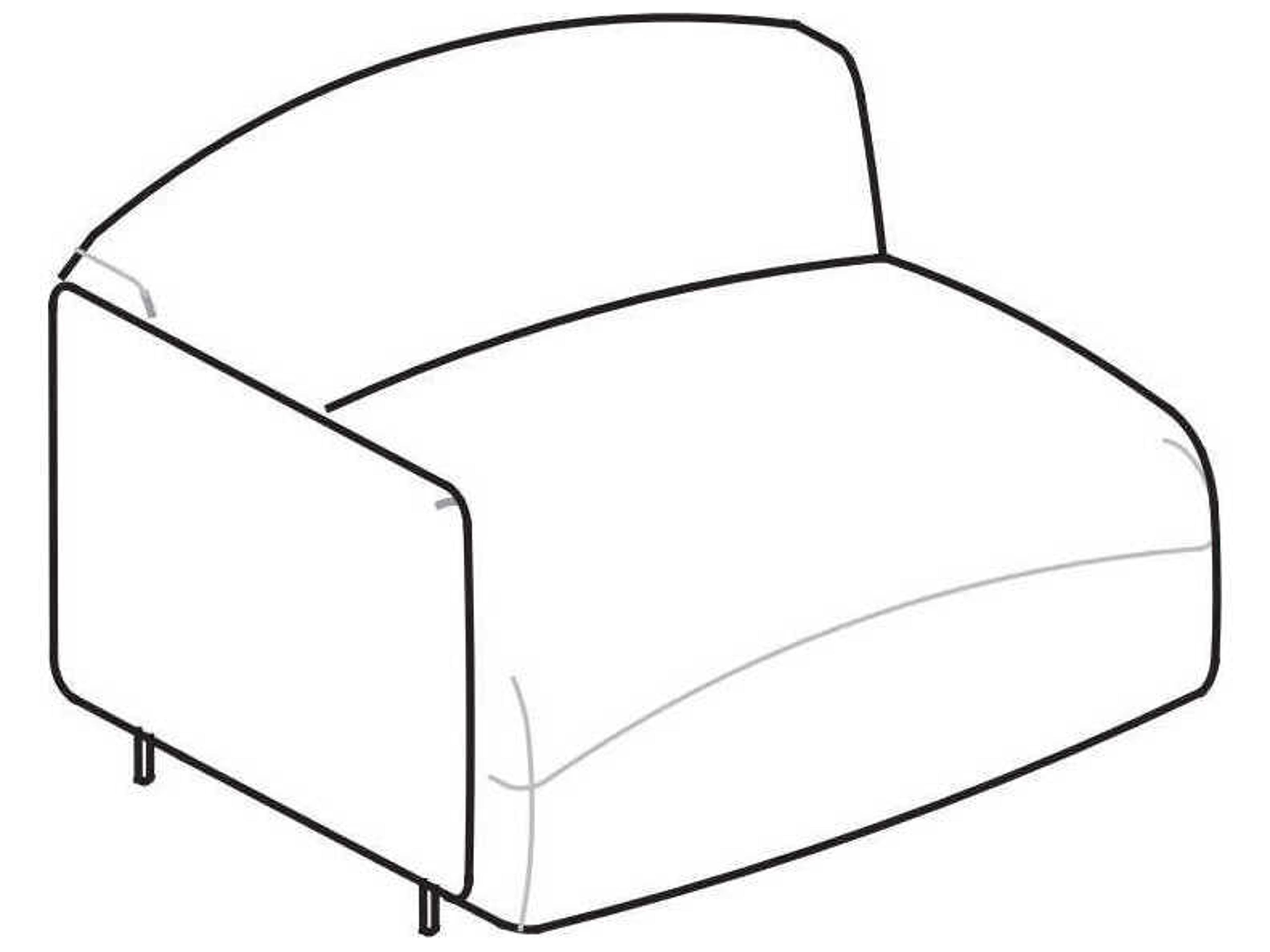 Arflex Soft Beat Unit with 1 Armrest