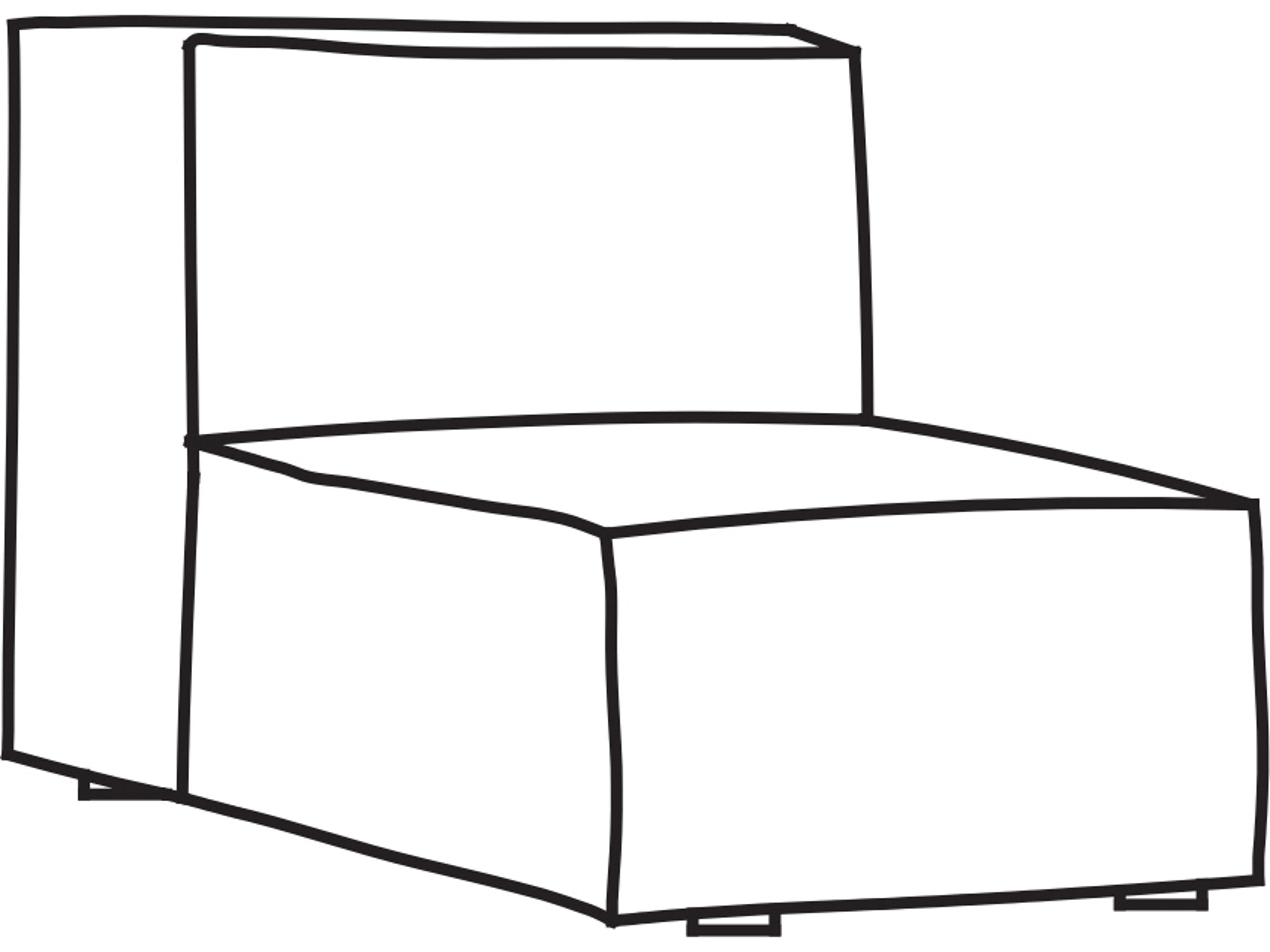 Arflex Marechiaro Unit without Armrests