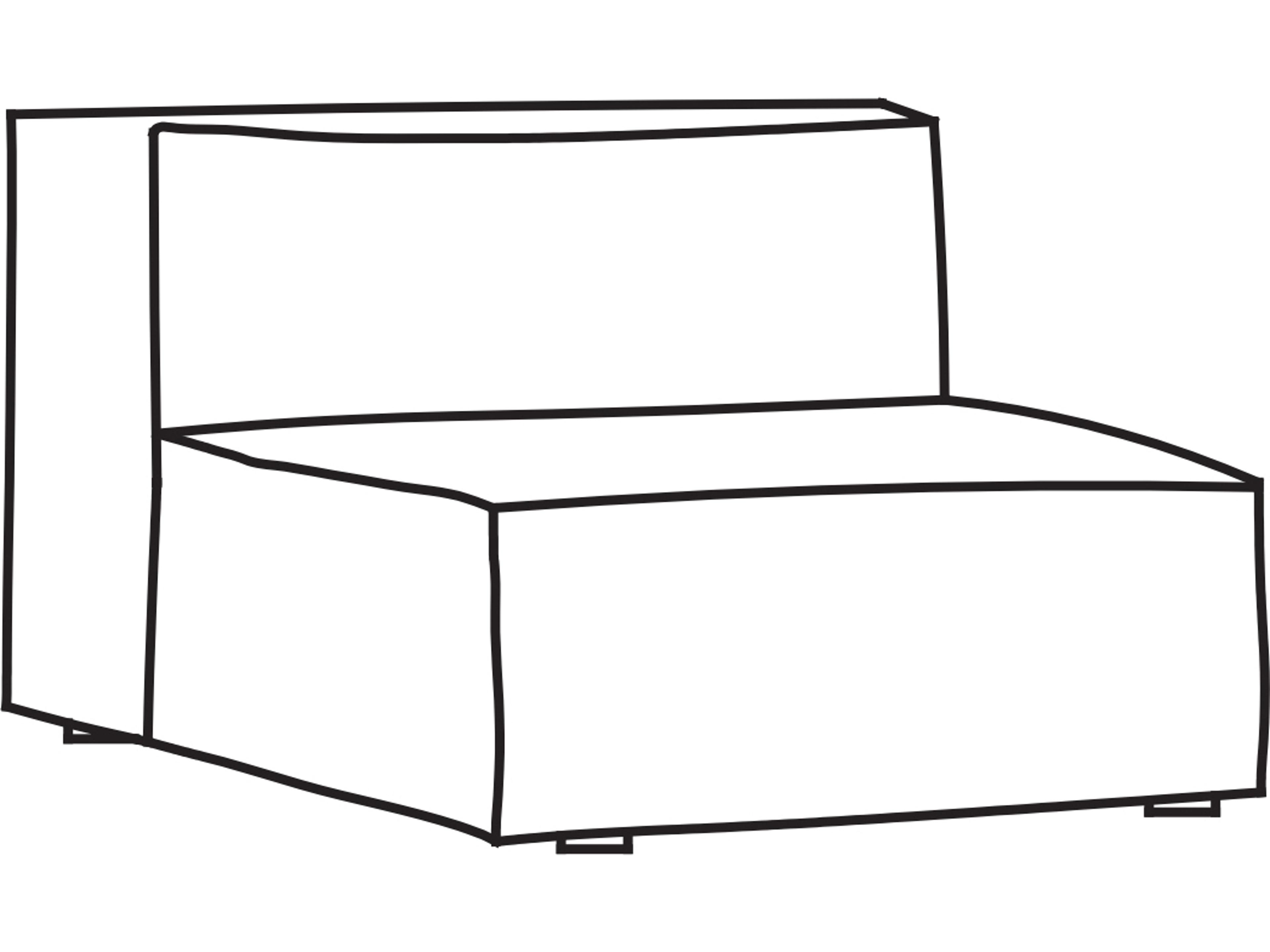 Arflex Marechiaro Unit without Armrests