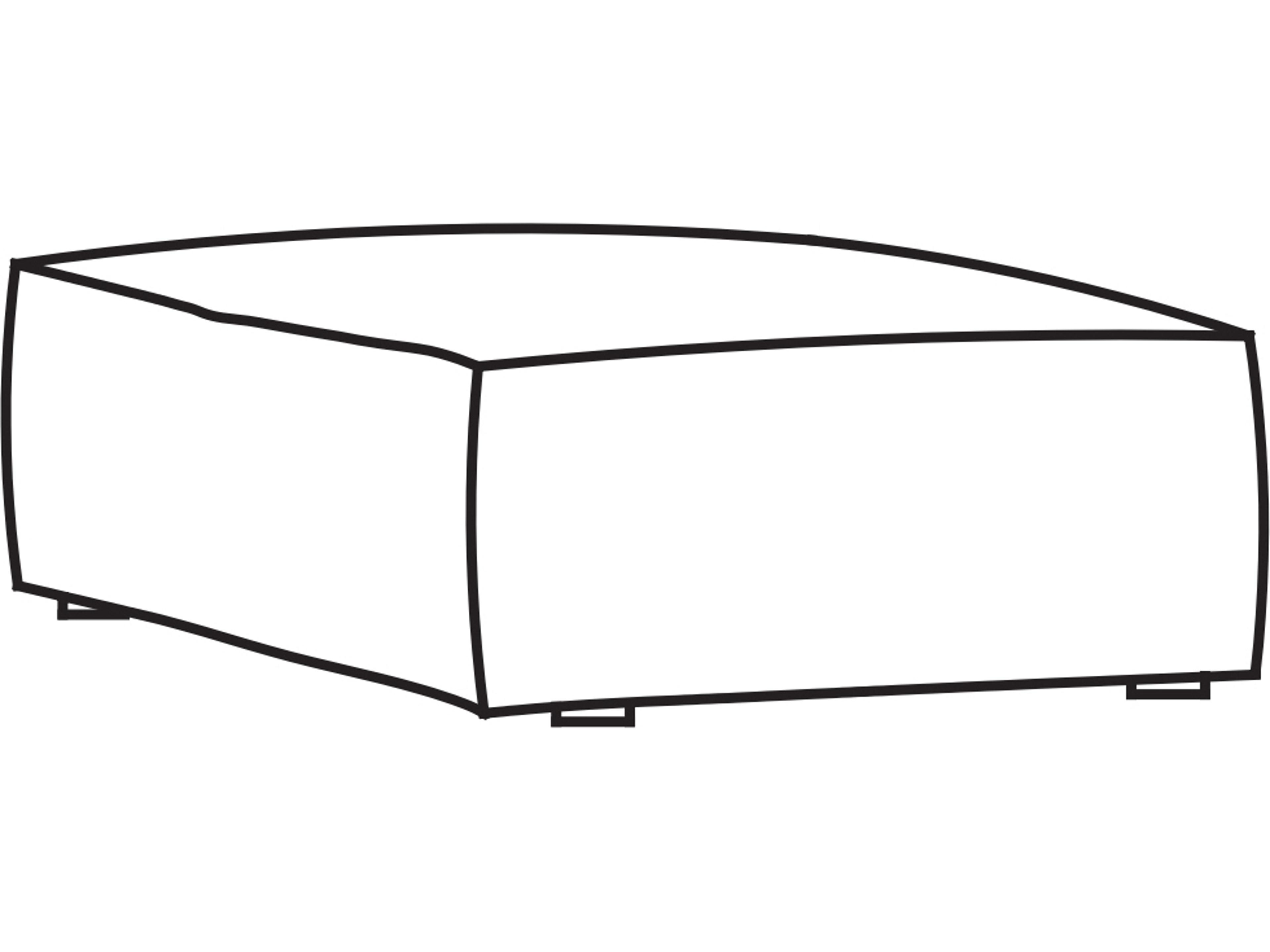 Arflex Marechiaro Upholstered Ottoman