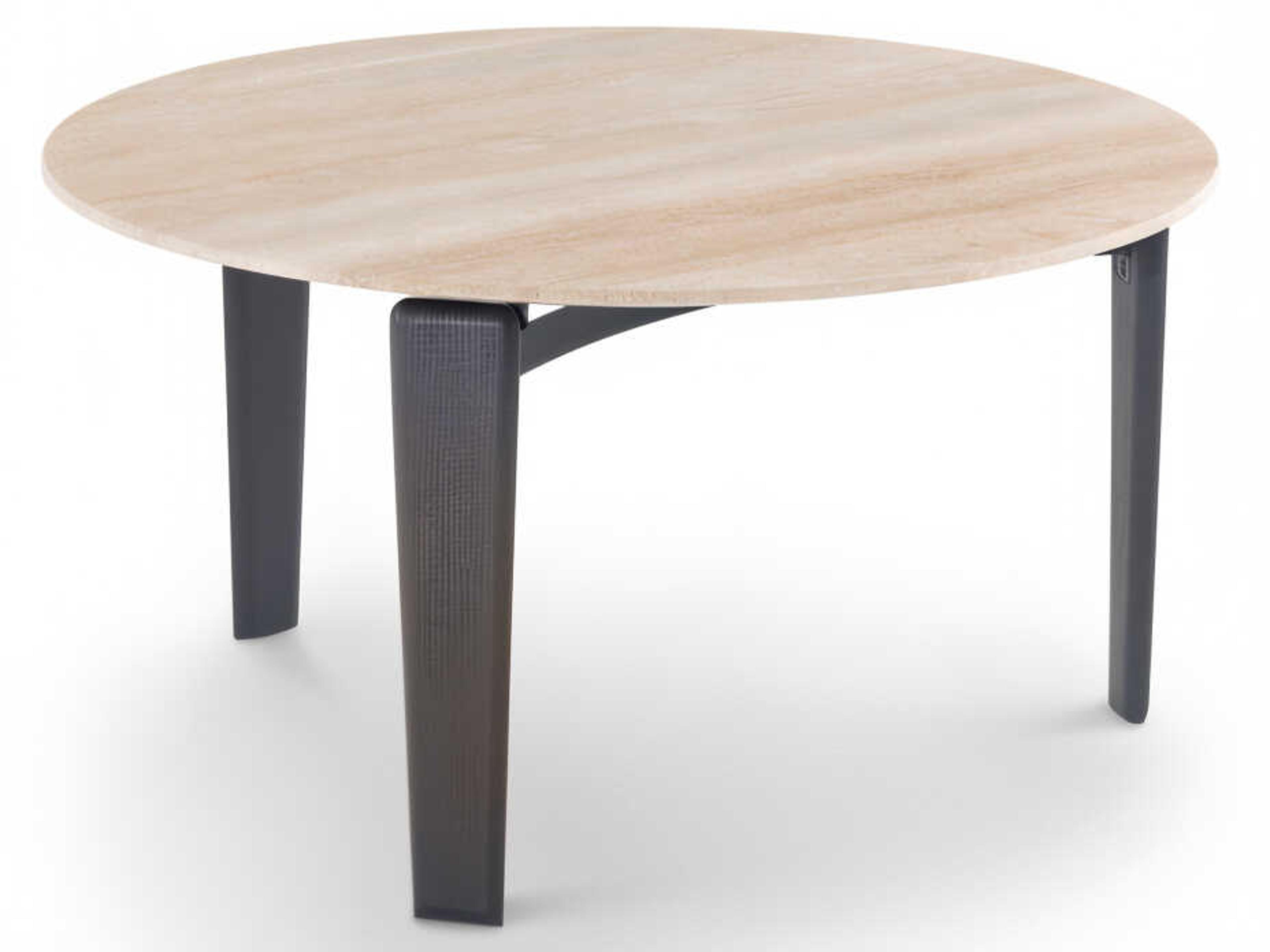 Arflex Tablet Round Marble Coffee Table