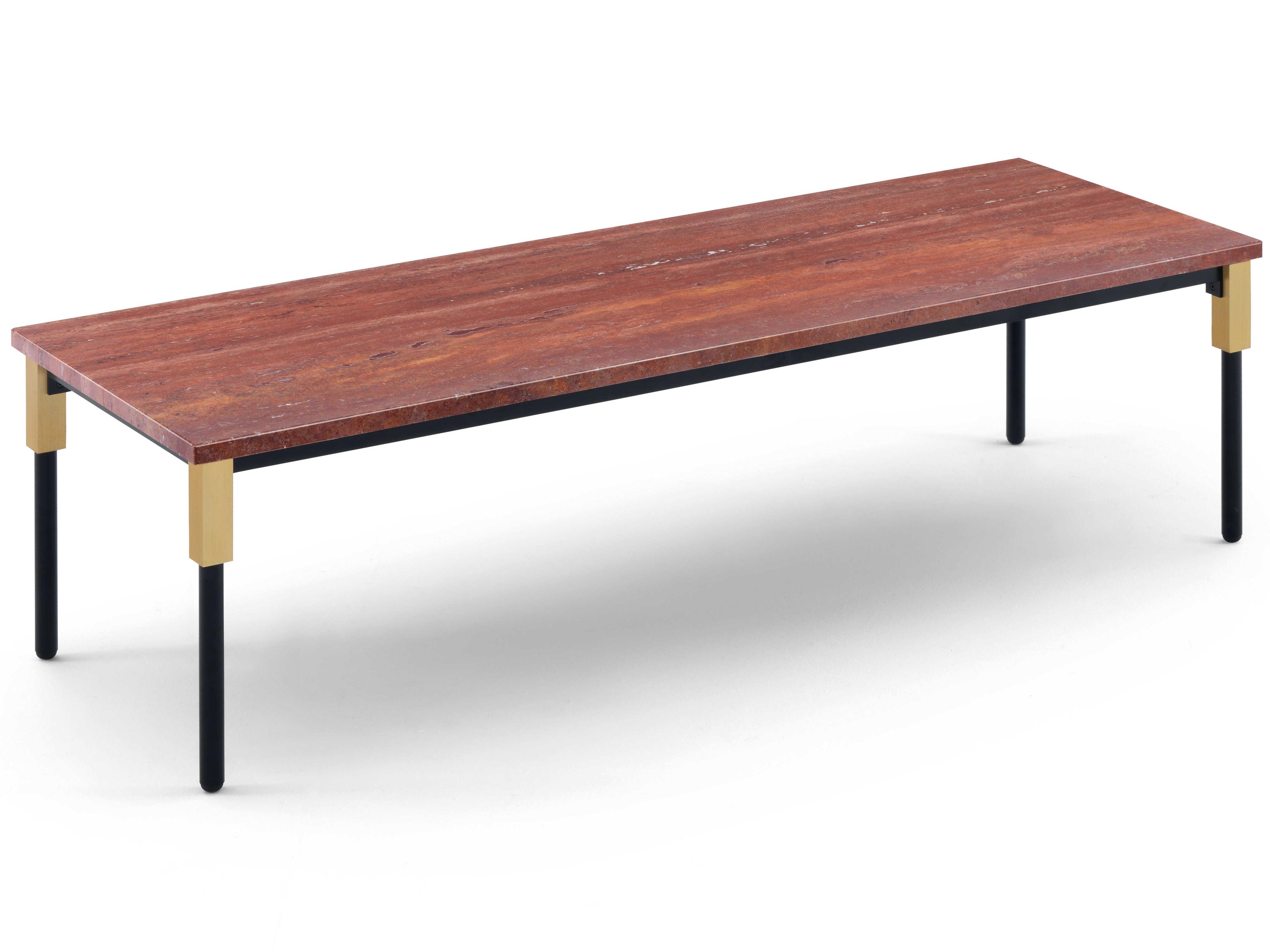 Arflex Match Rectangular Marble Coffee Table