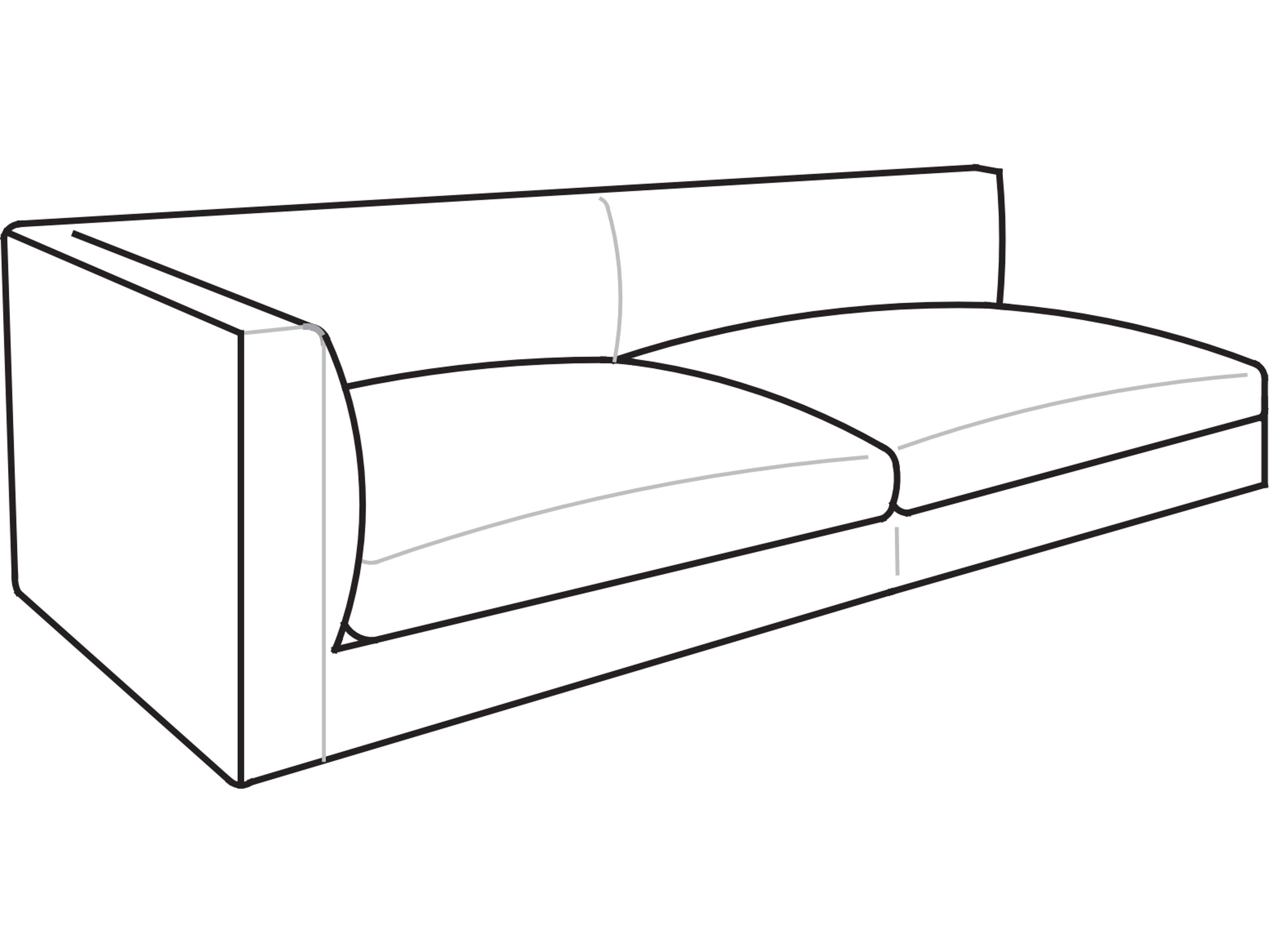 Arflex Rendez-Vous D.95 Corner Unit