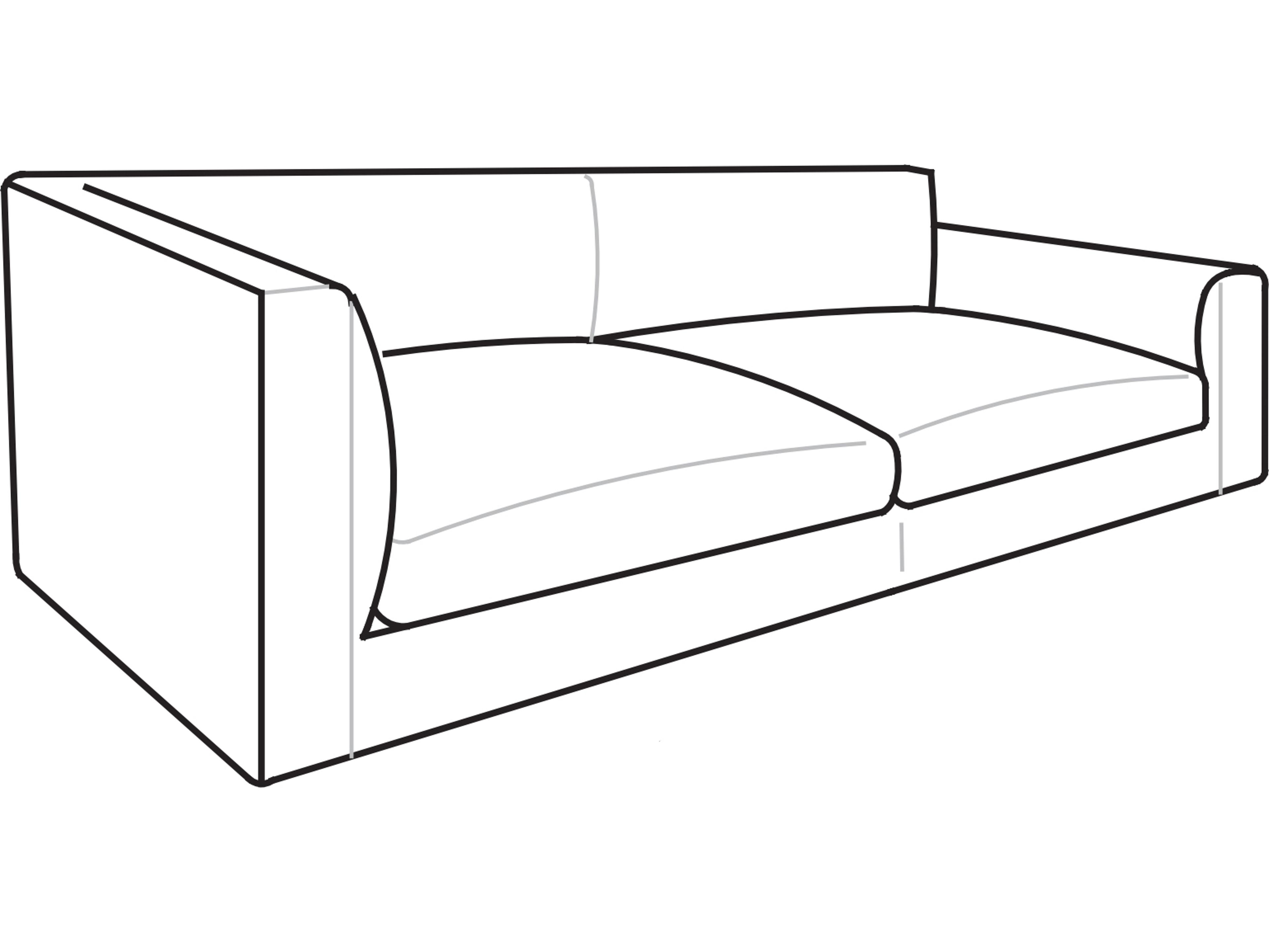 Arflex Rendez-Vous D.95 Corner Unit 1 Low Armrest