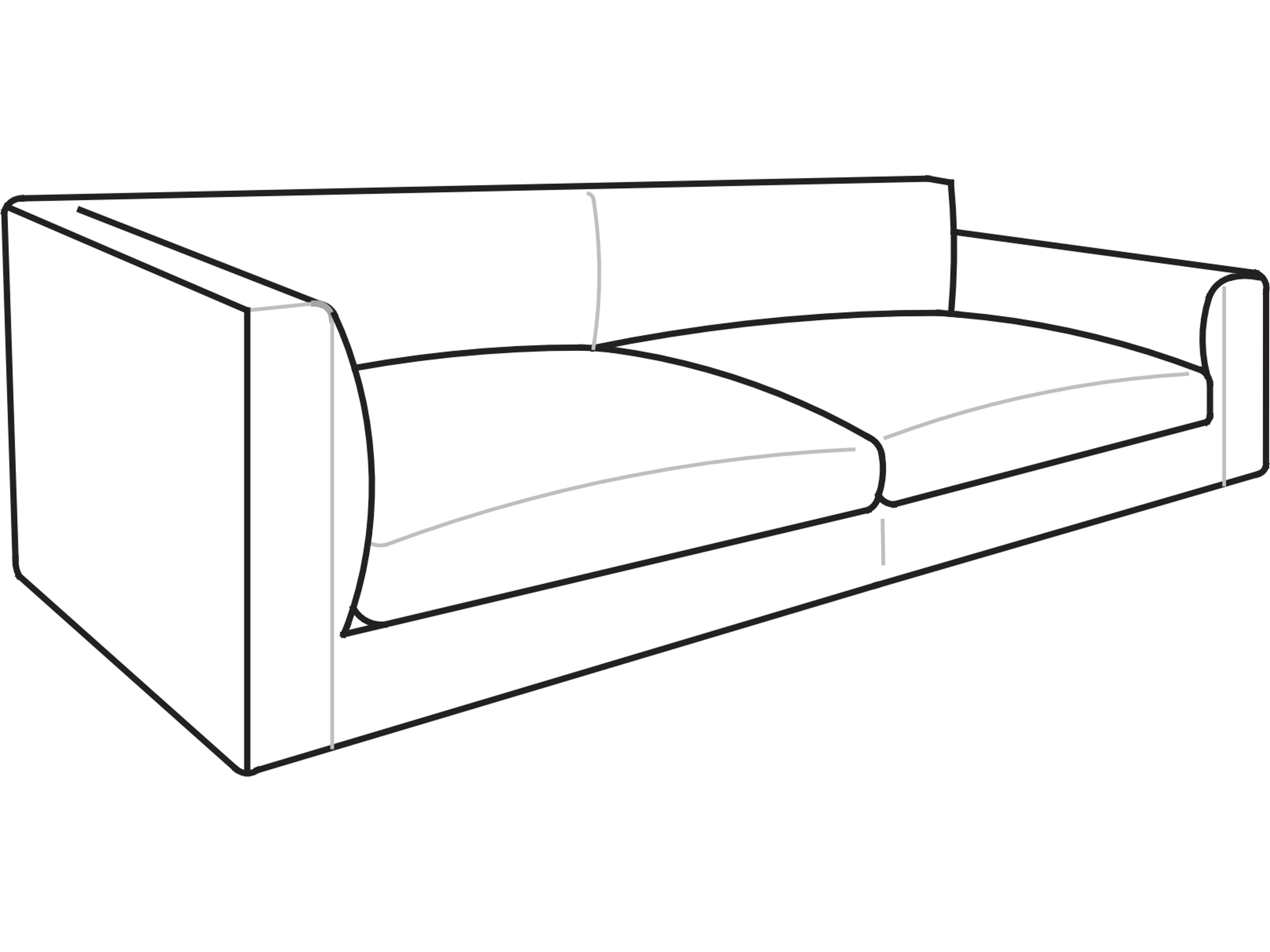 Arflex Rendez-Vous D.95 Corner Unit 1 Low Armrest