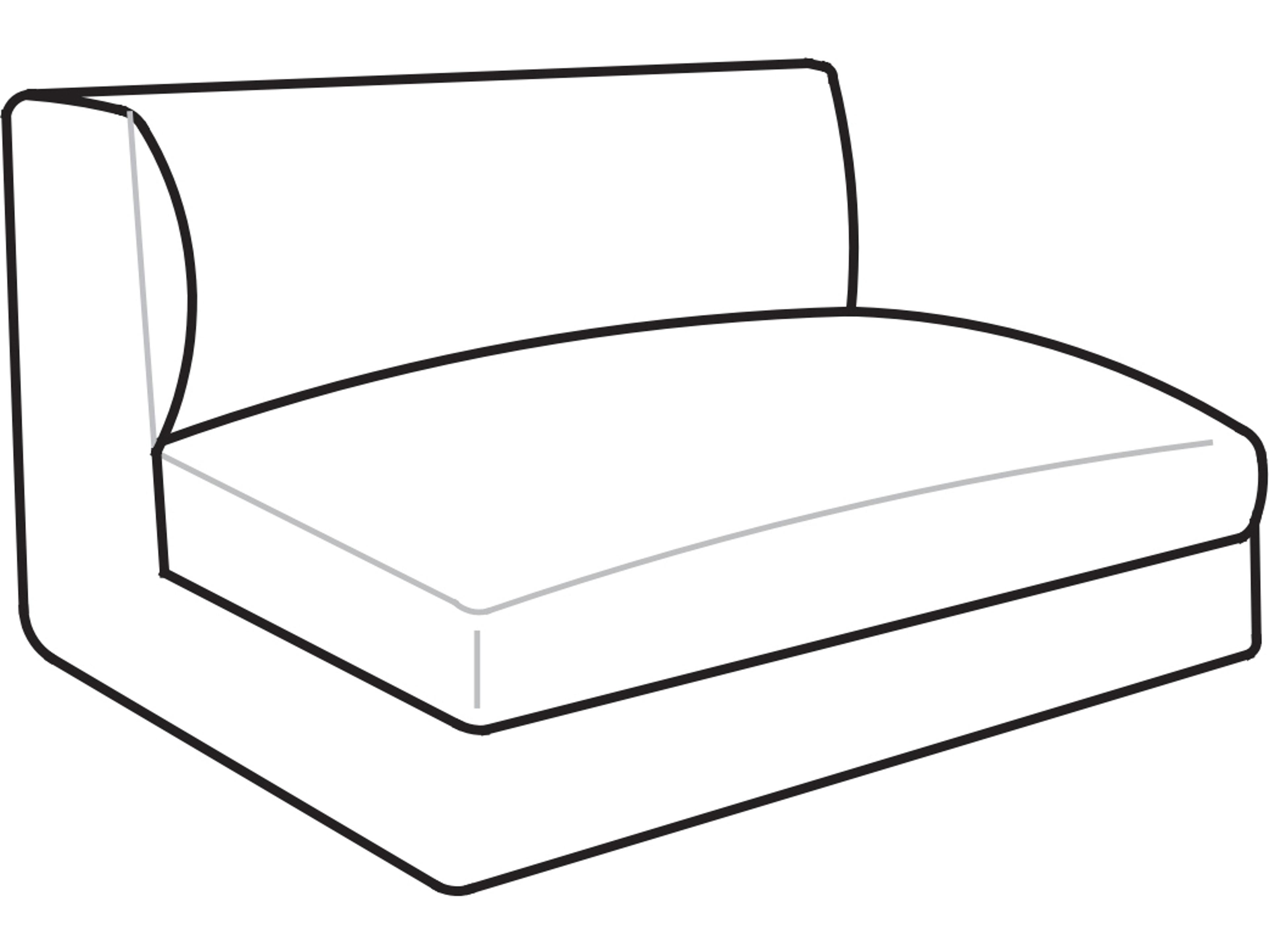 Arflex Rendez-Vous D.95 Unit without Armrests