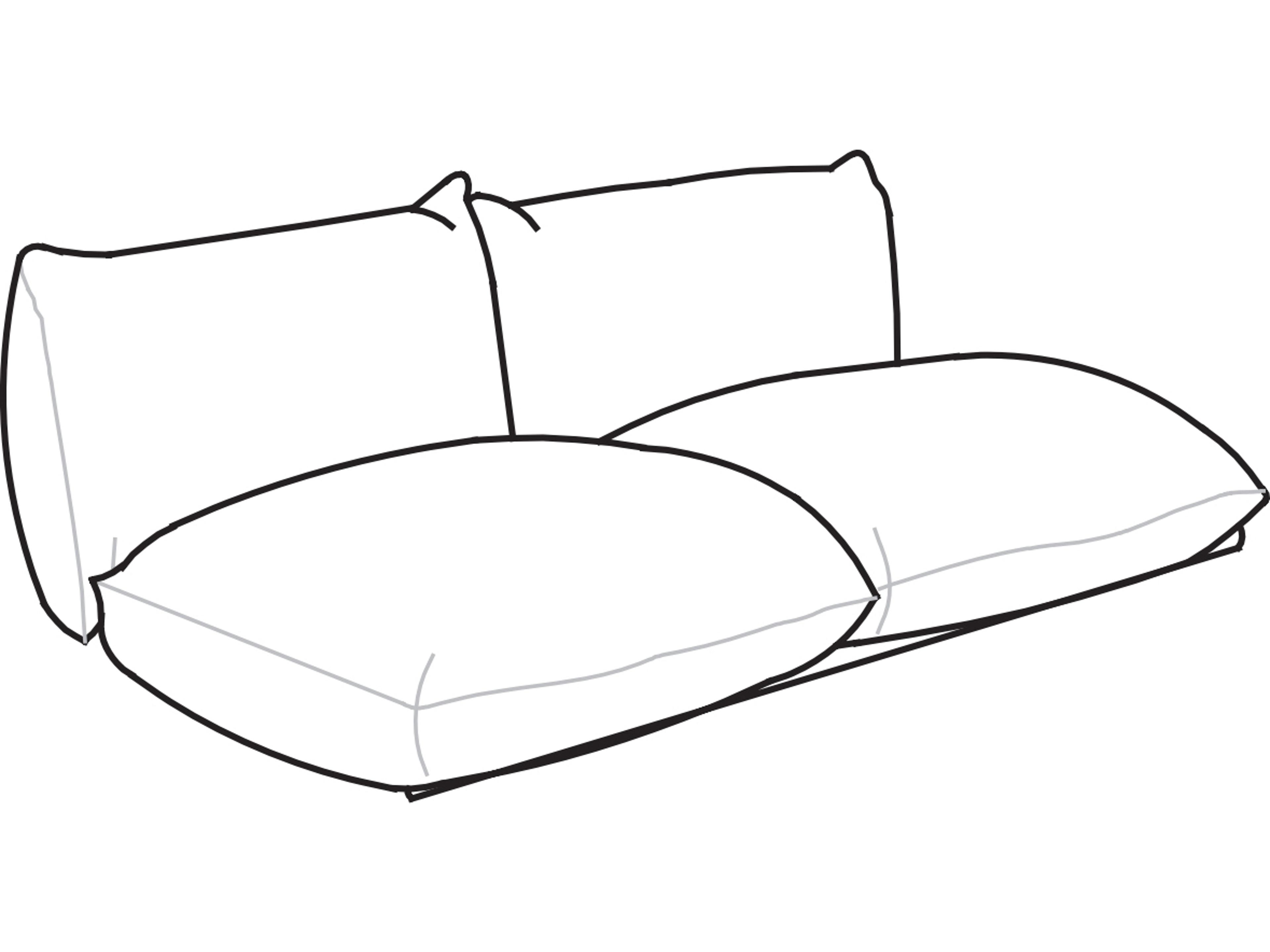 Arflex Marenco Unit without Armrests