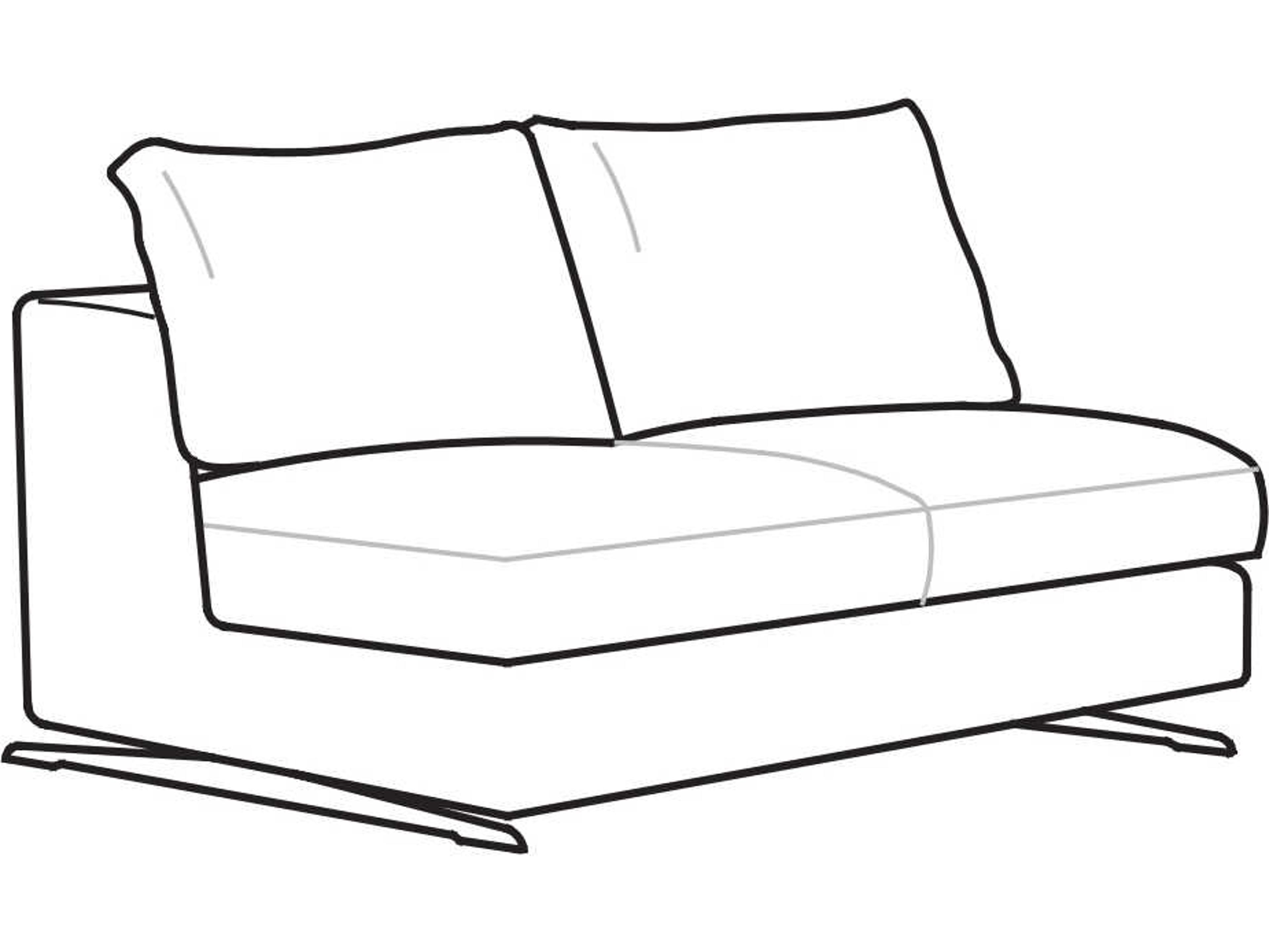 Arflex Lee Unit without Armrests