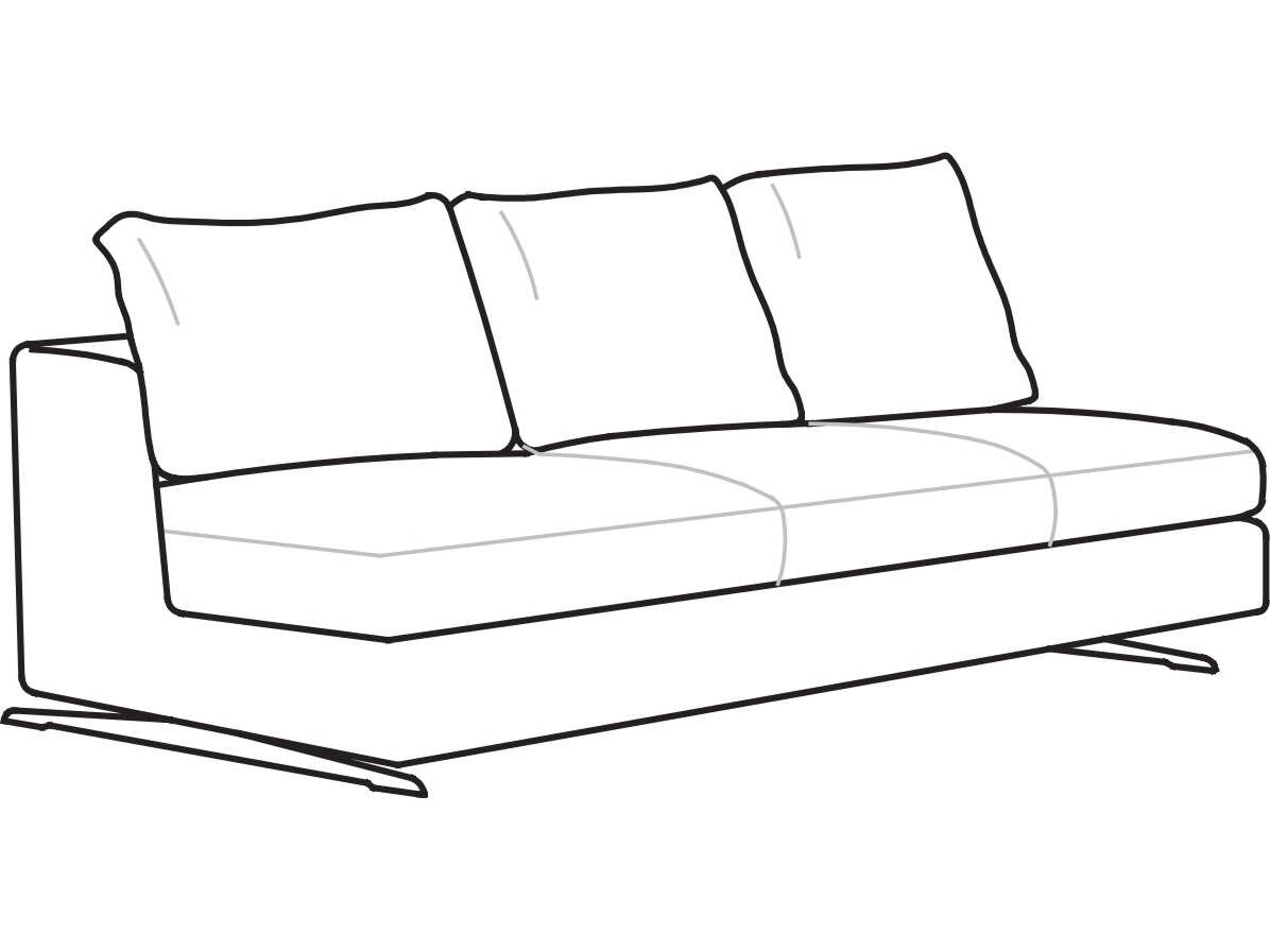 Arflex Lee Unit without Armrests