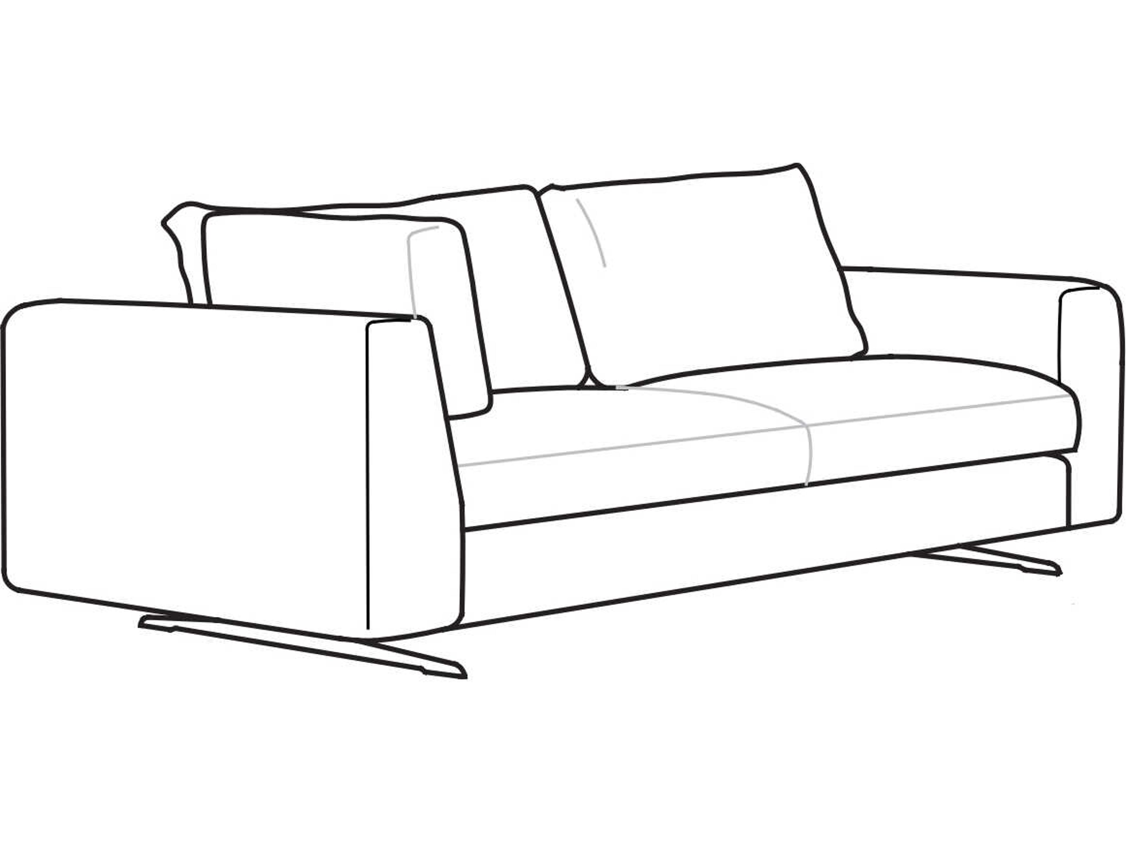 Arflex Lee Corner Unit with 1 Armrest