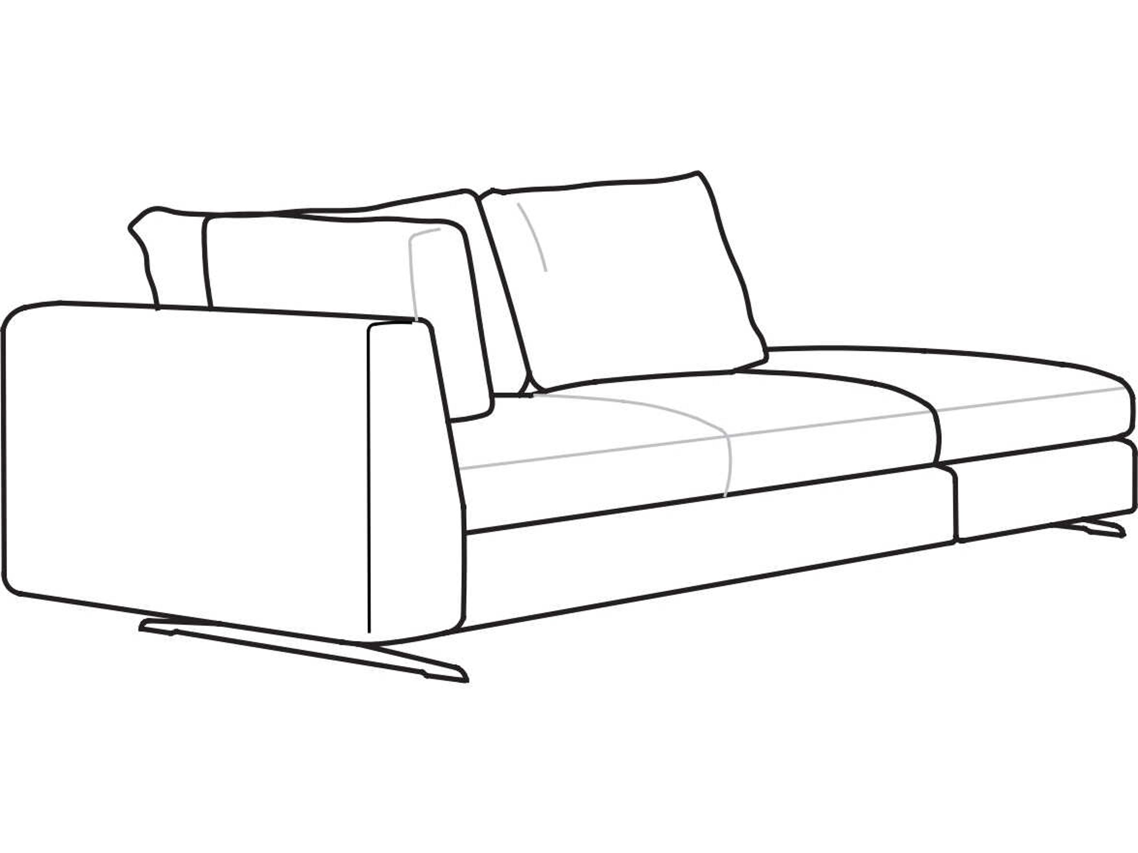 Arflex Lee Isle Unit with Corner Unit