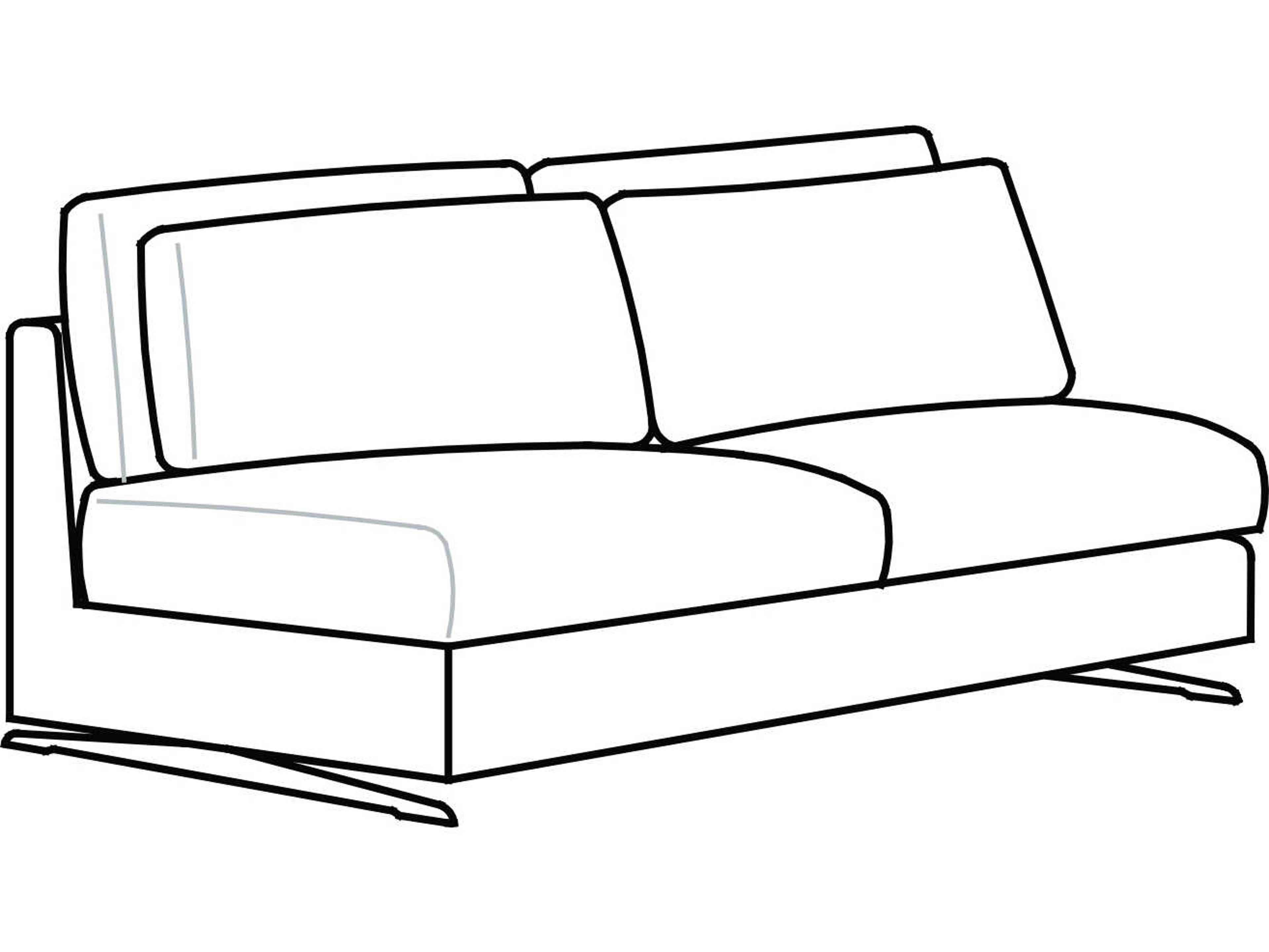 Arflex Leenus Unit without Armrests
