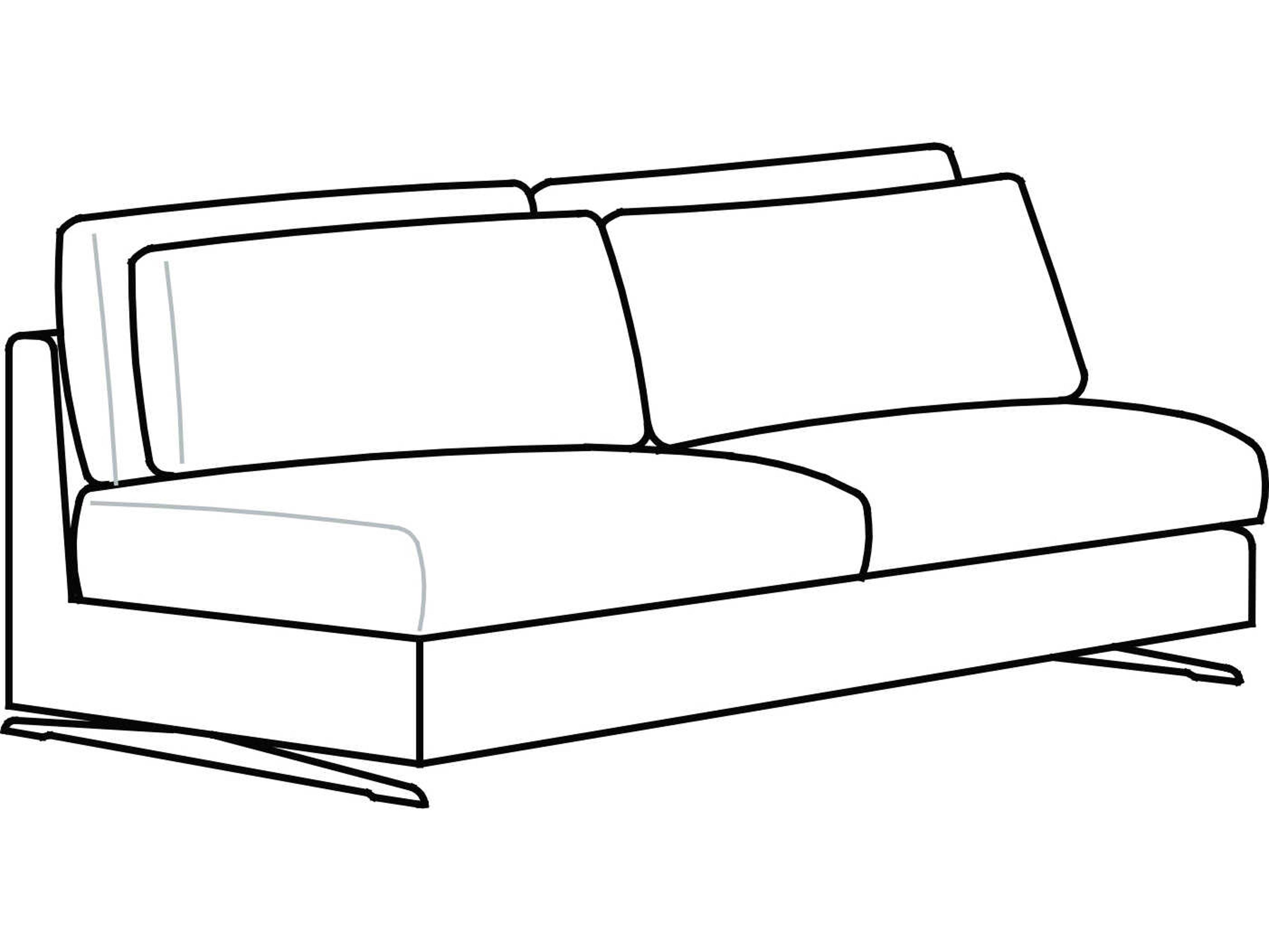 Arflex Leenus Unit without Armrests