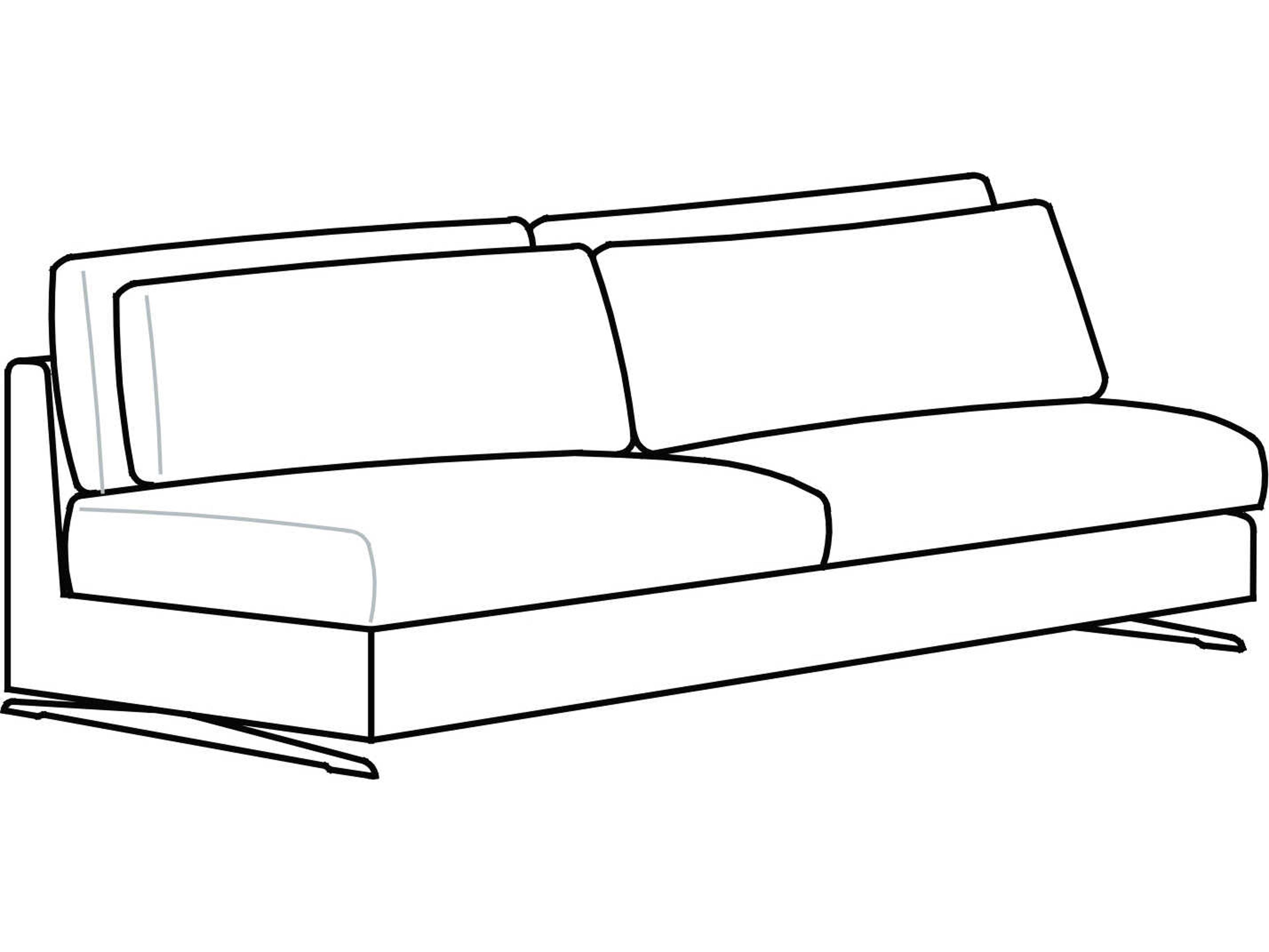 Arflex Leenus Unit without Armrests
