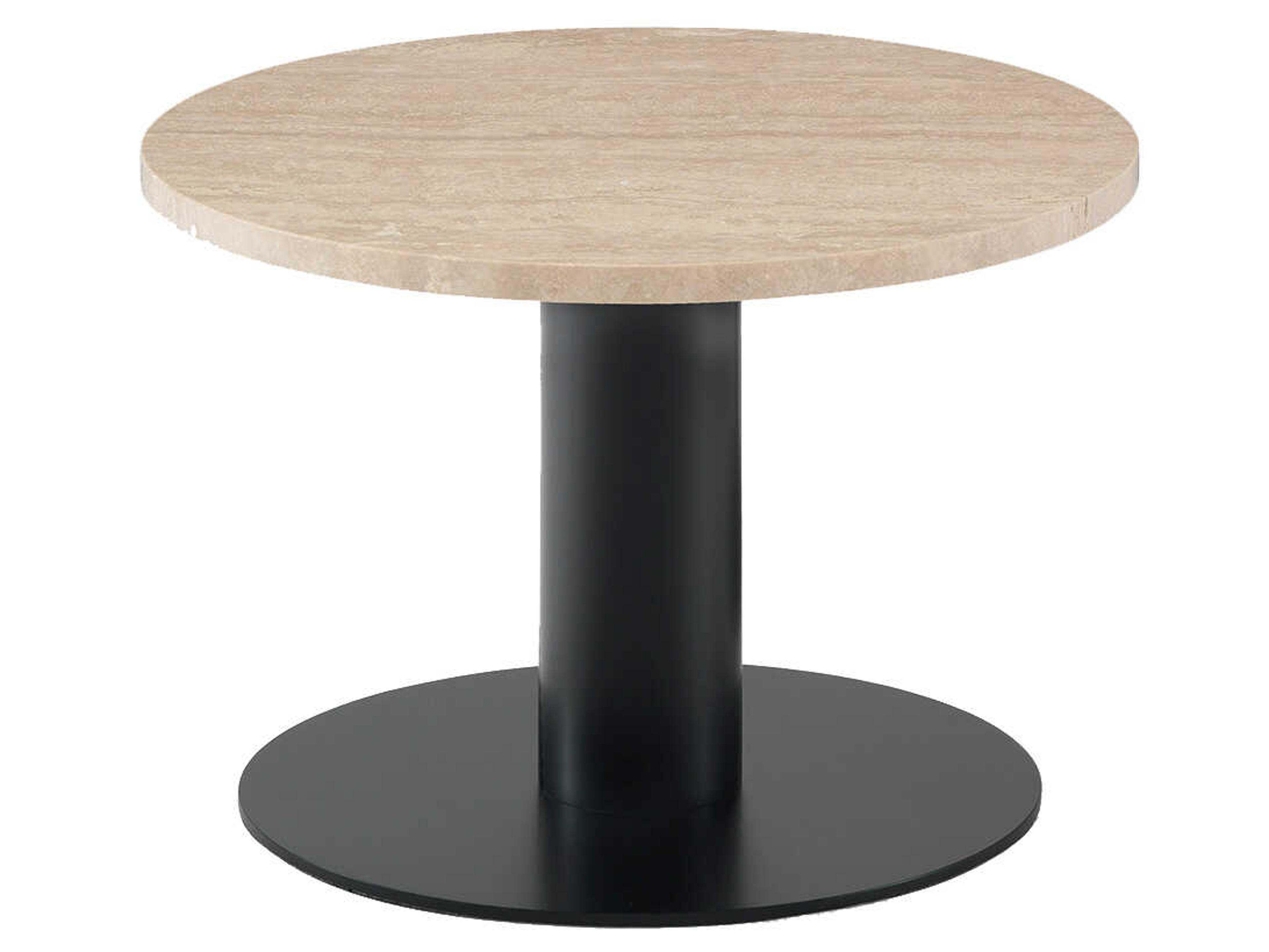 Arflex Goya Round Marble End Table