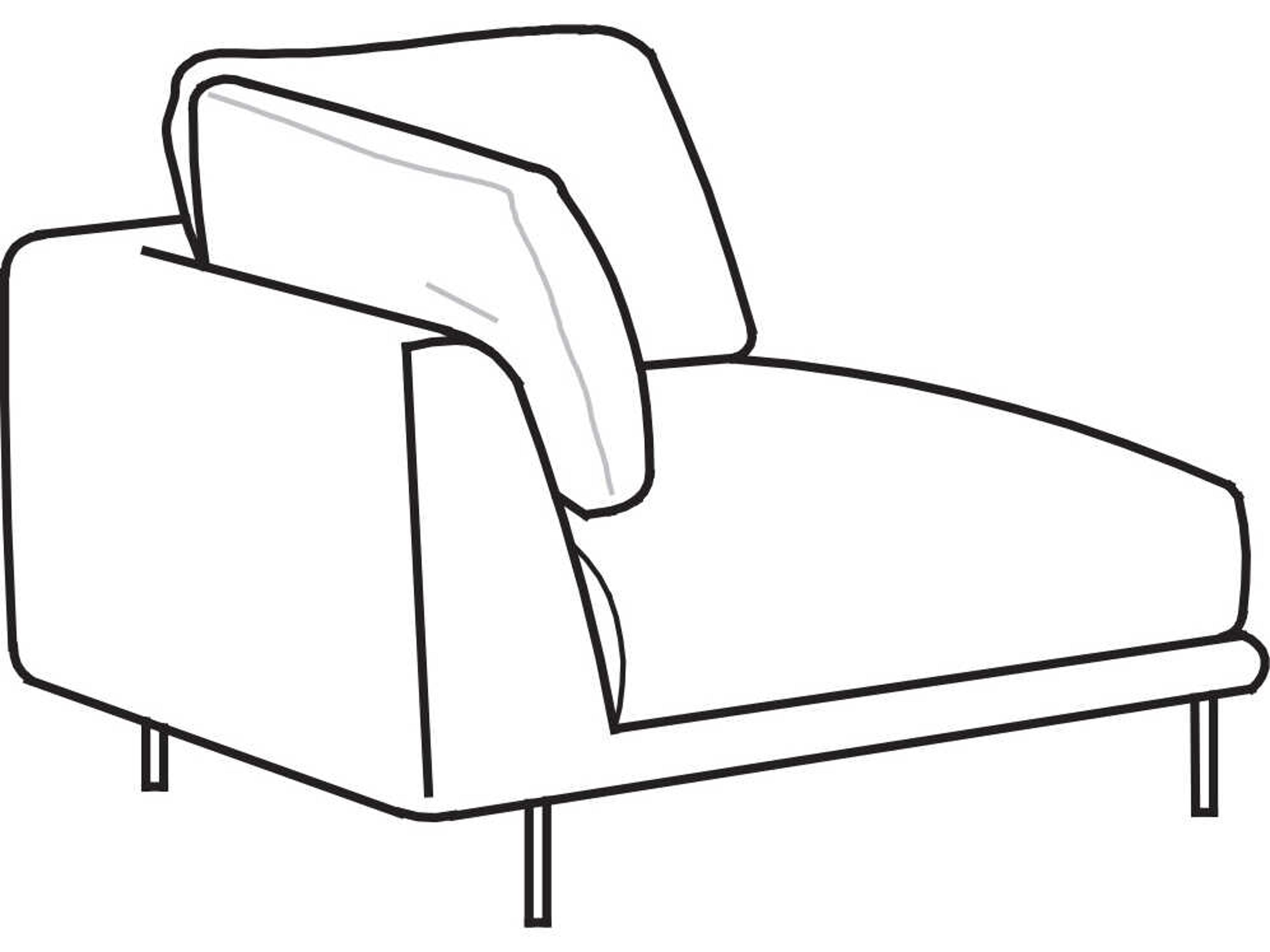 Arflex Bel Air Corner Unit