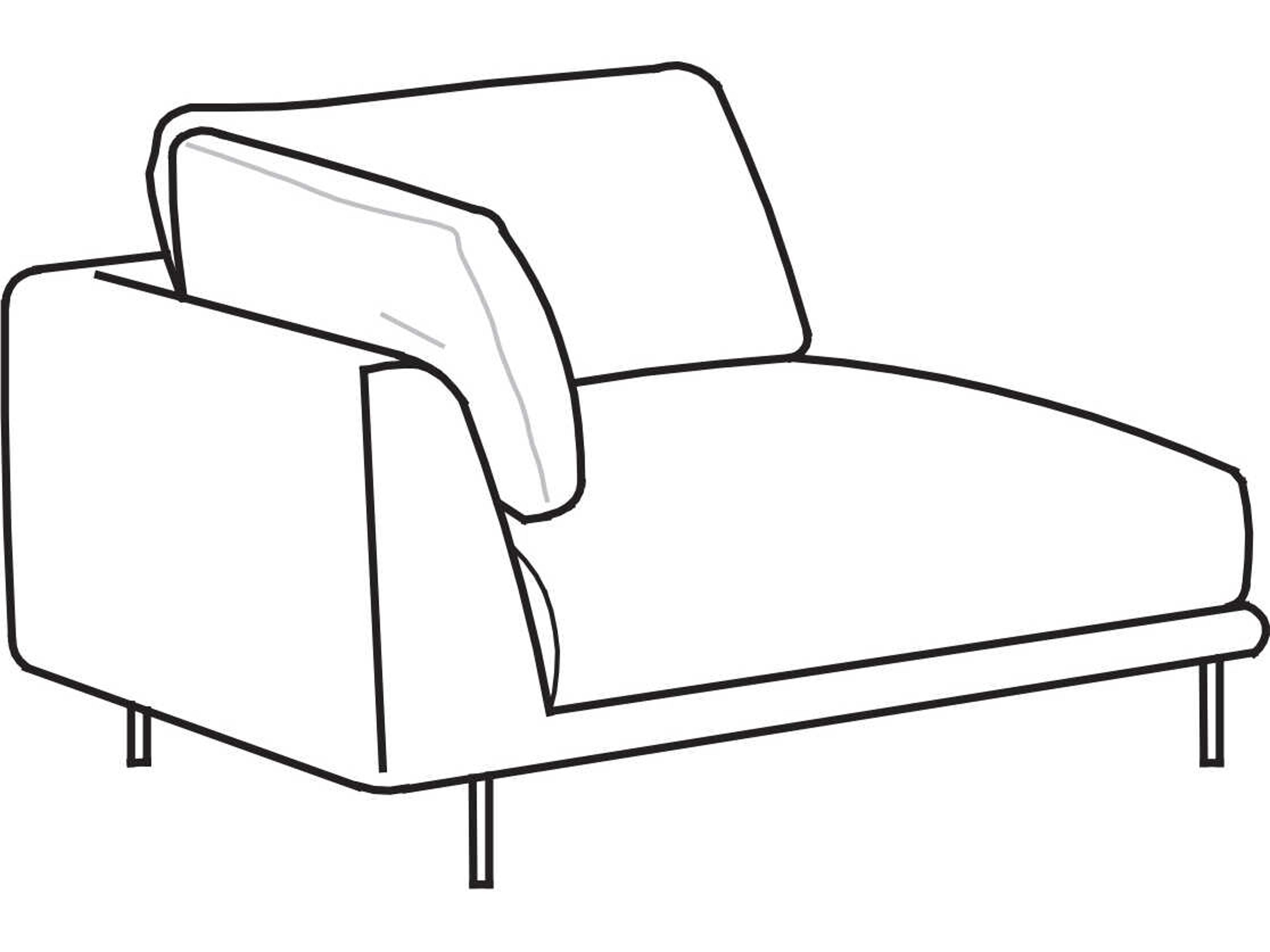 Arflex Bel Air Corner Unit