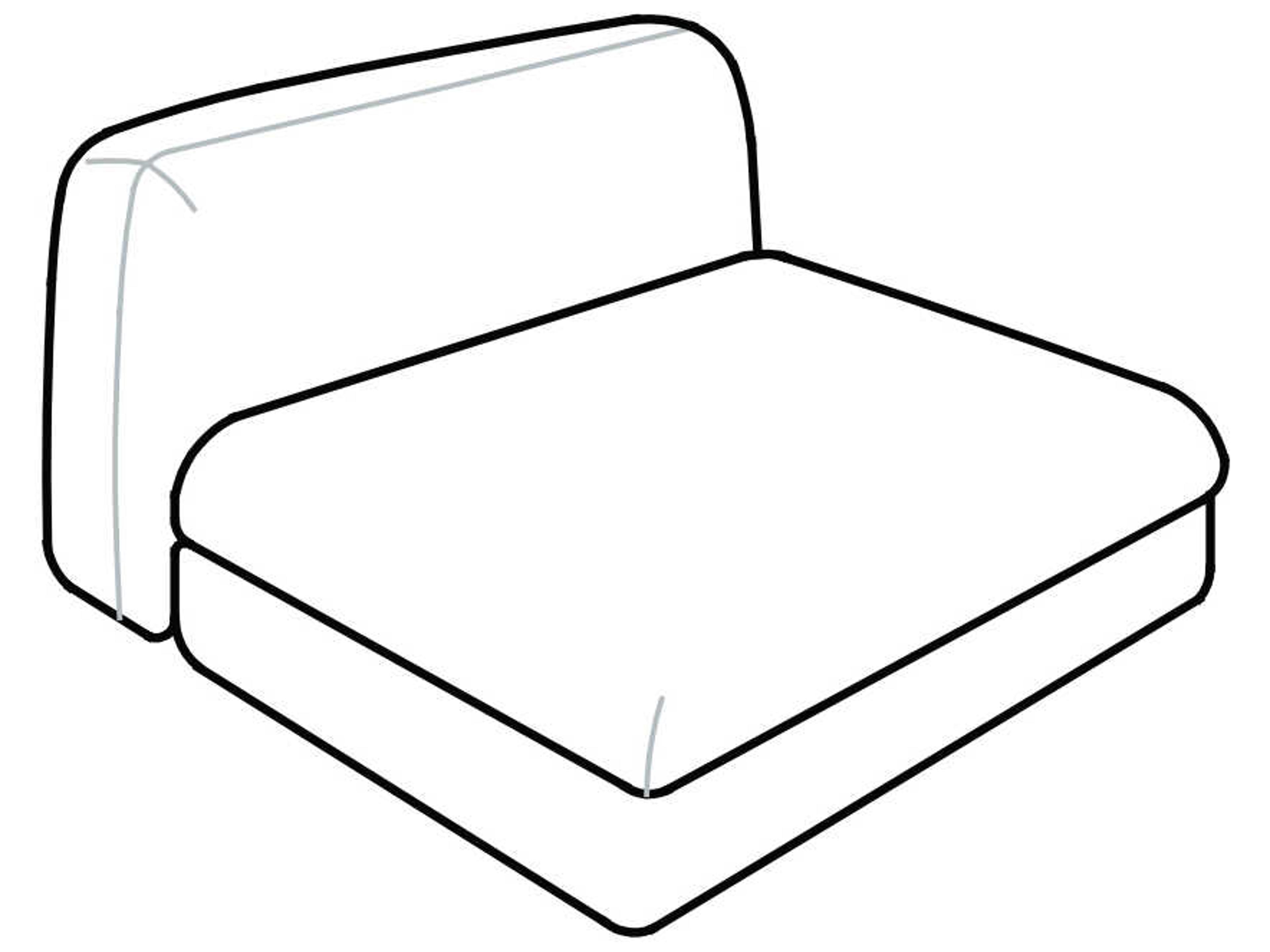 Arflex Edo Unit without Armrests