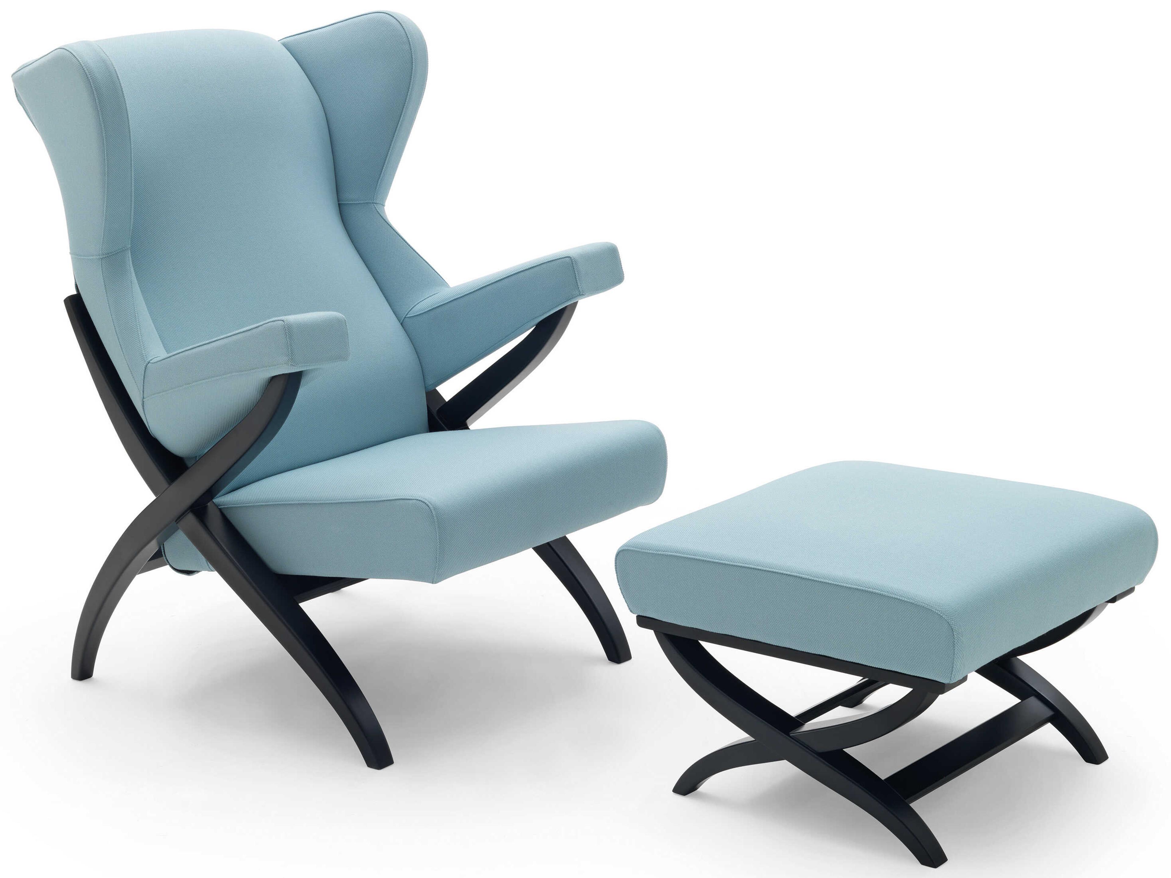 Arflex Fiorenza Chair and Ottoman Set