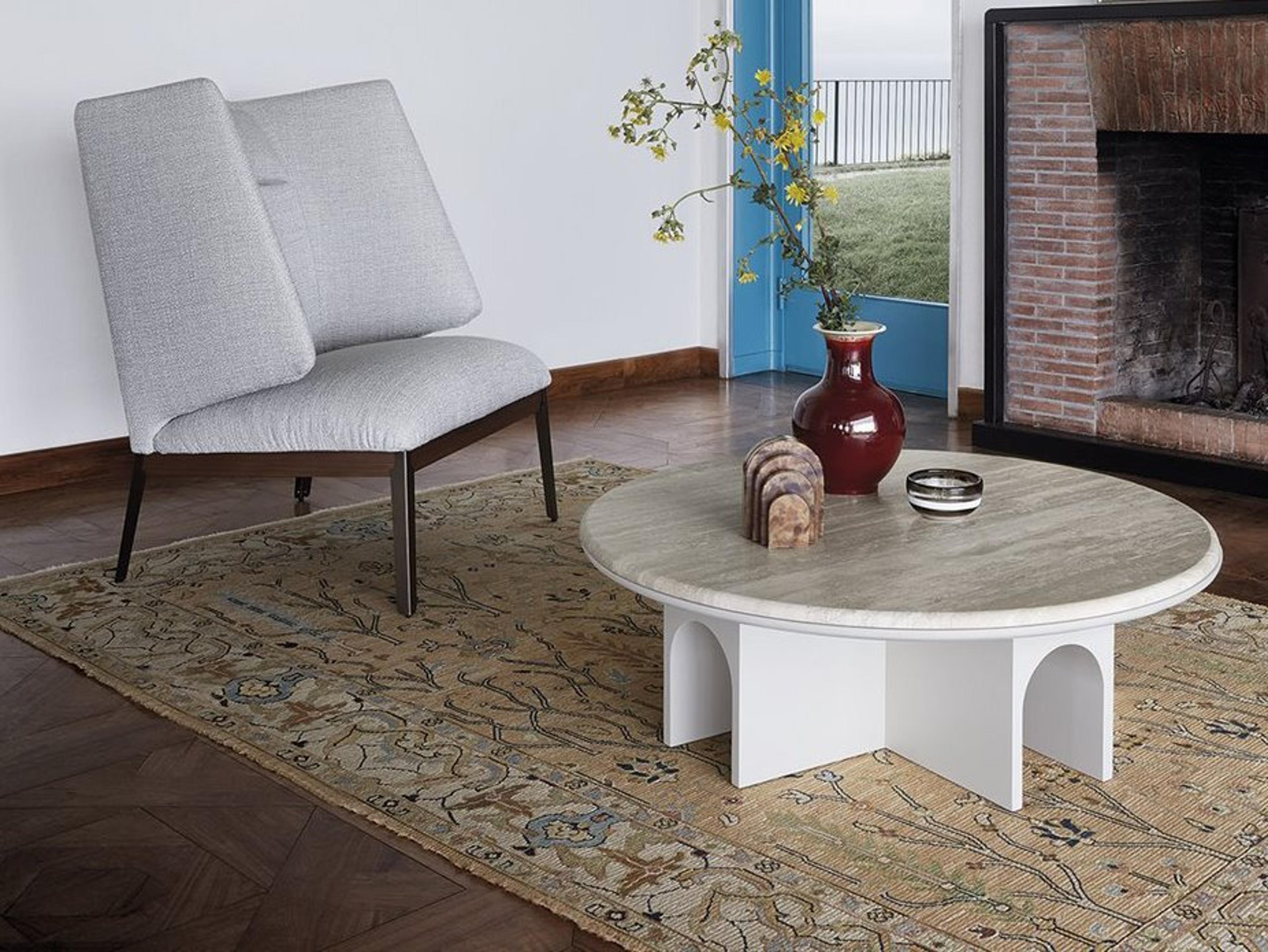 Arflex Hug Chair and Ottoman Set