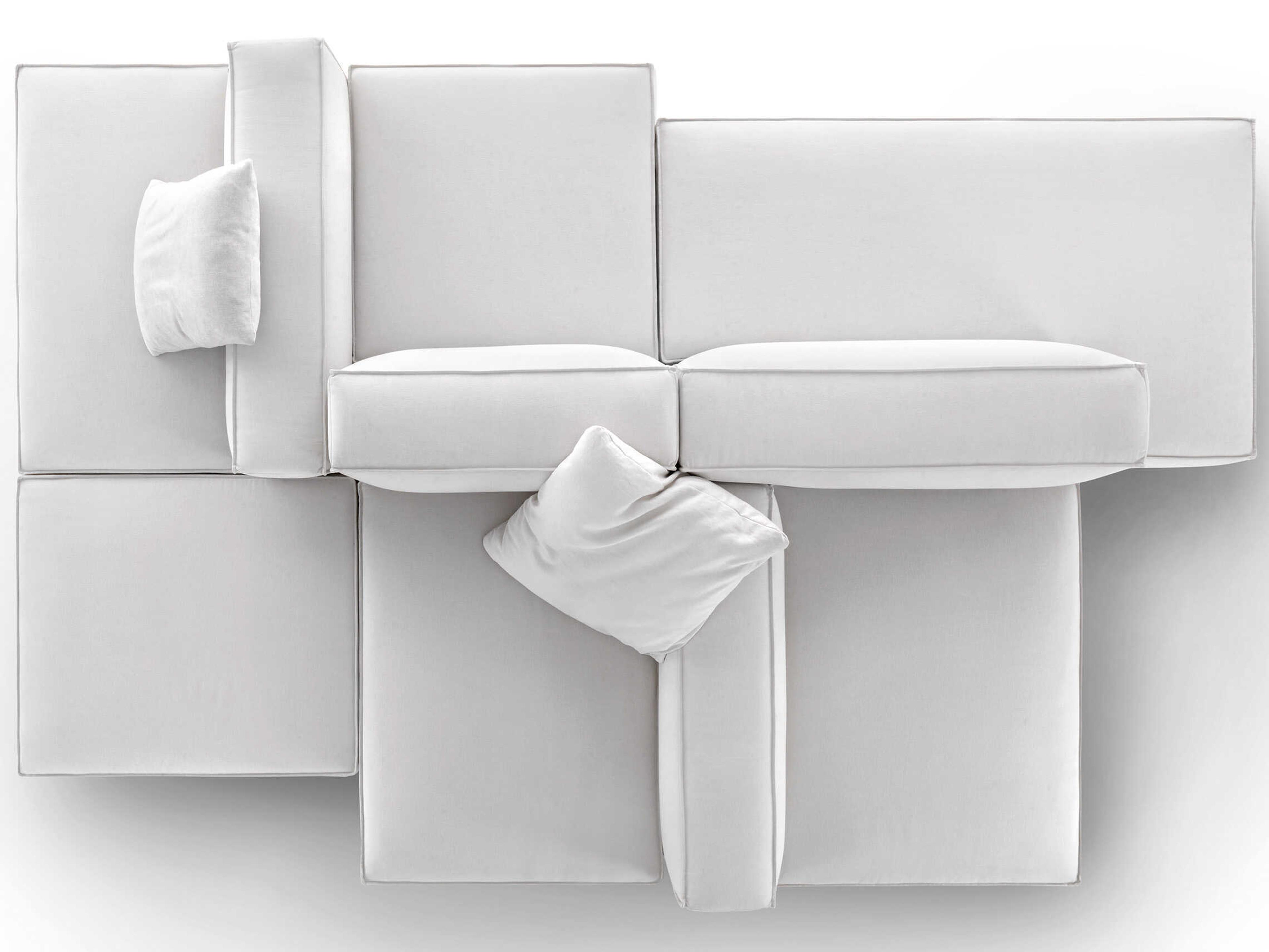 Arflex Marechiaro Upholstered Sectional Sofa