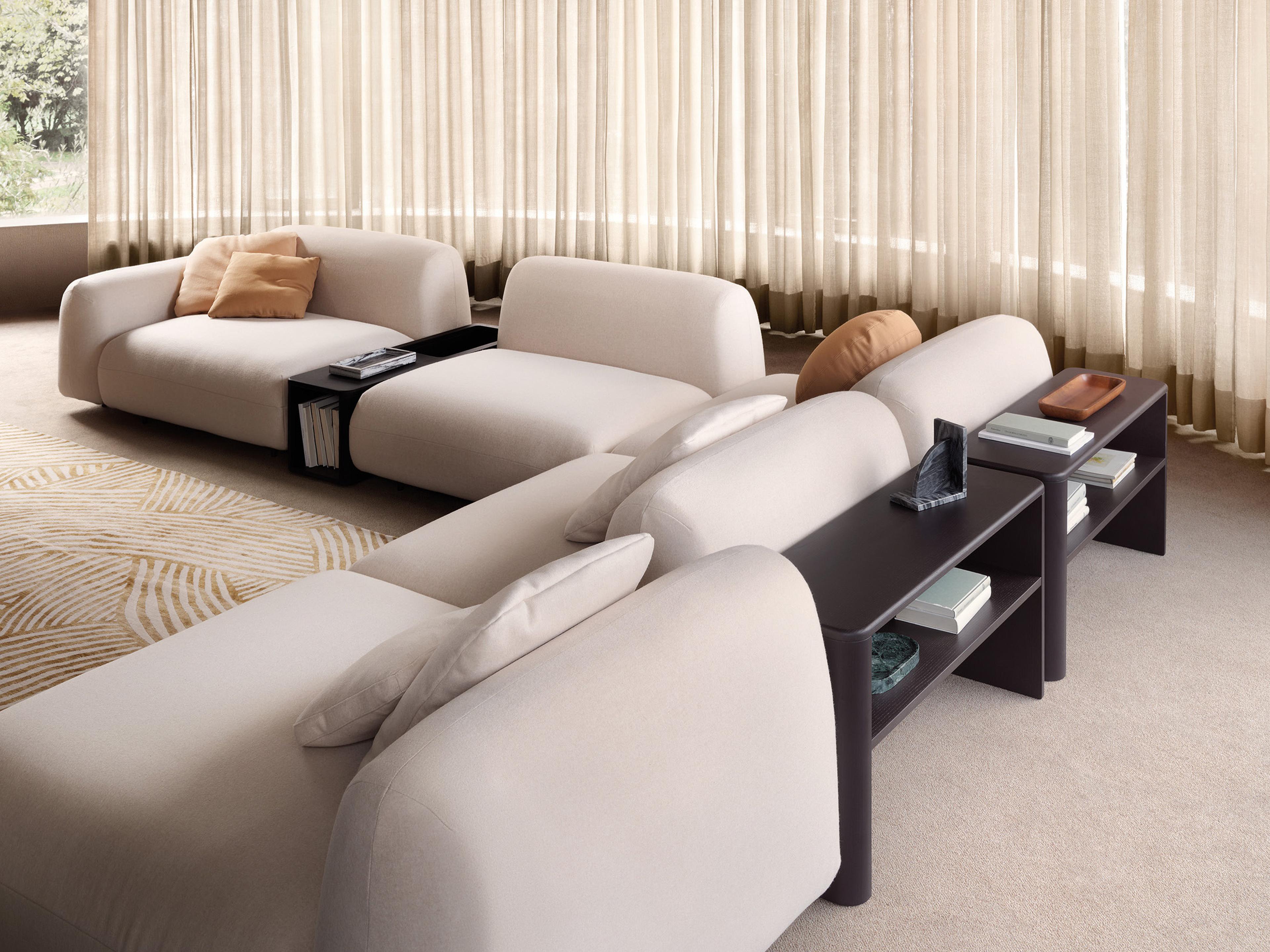 Arflex Tokio Upholstered Sectional Sofa