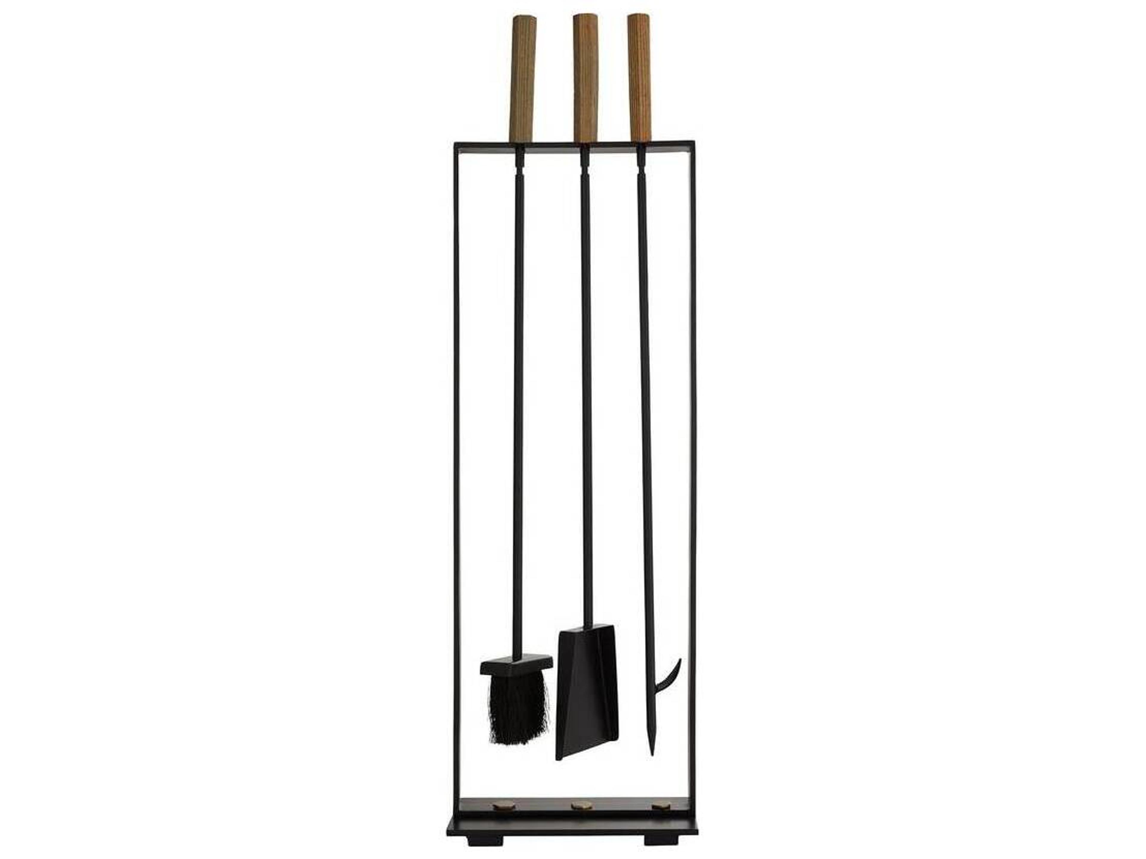 Arteriors Home Landt Blackened Fireplace Tool Set