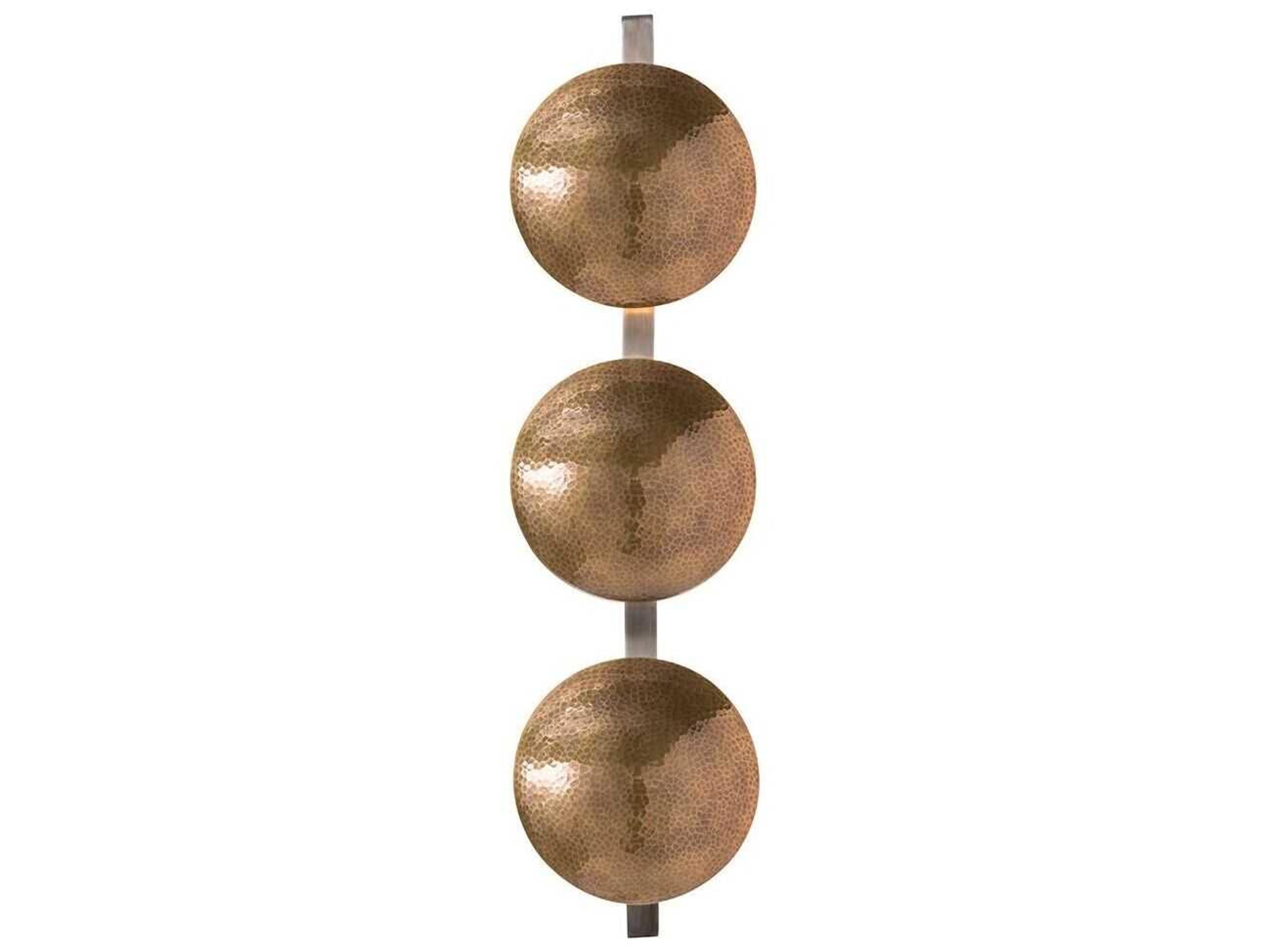 Arteriors Home Diesel 6-Light Vintage Brass Wall Sconce