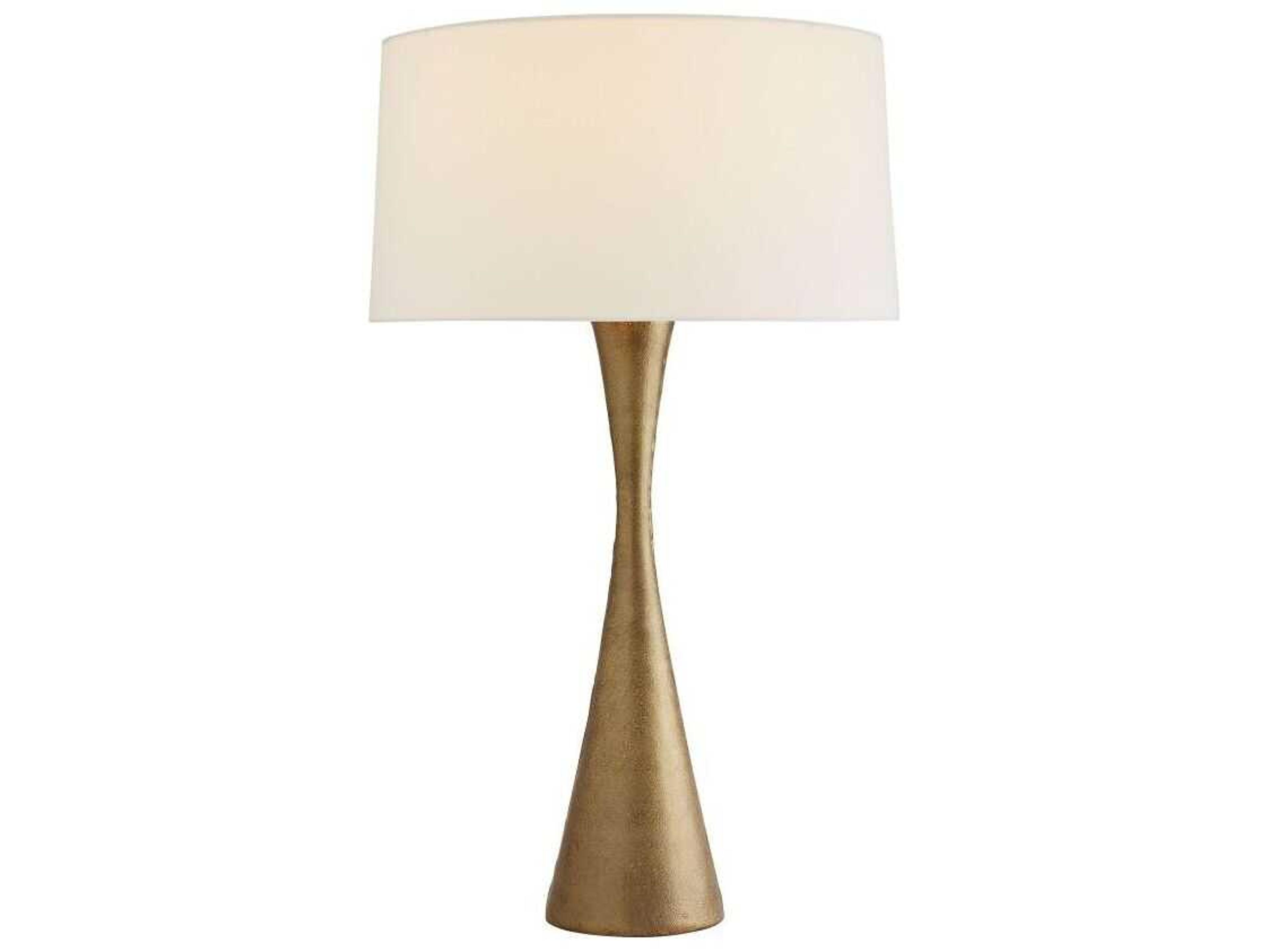 Arteriors Home Narsi Antique Brass Buffet Lamp