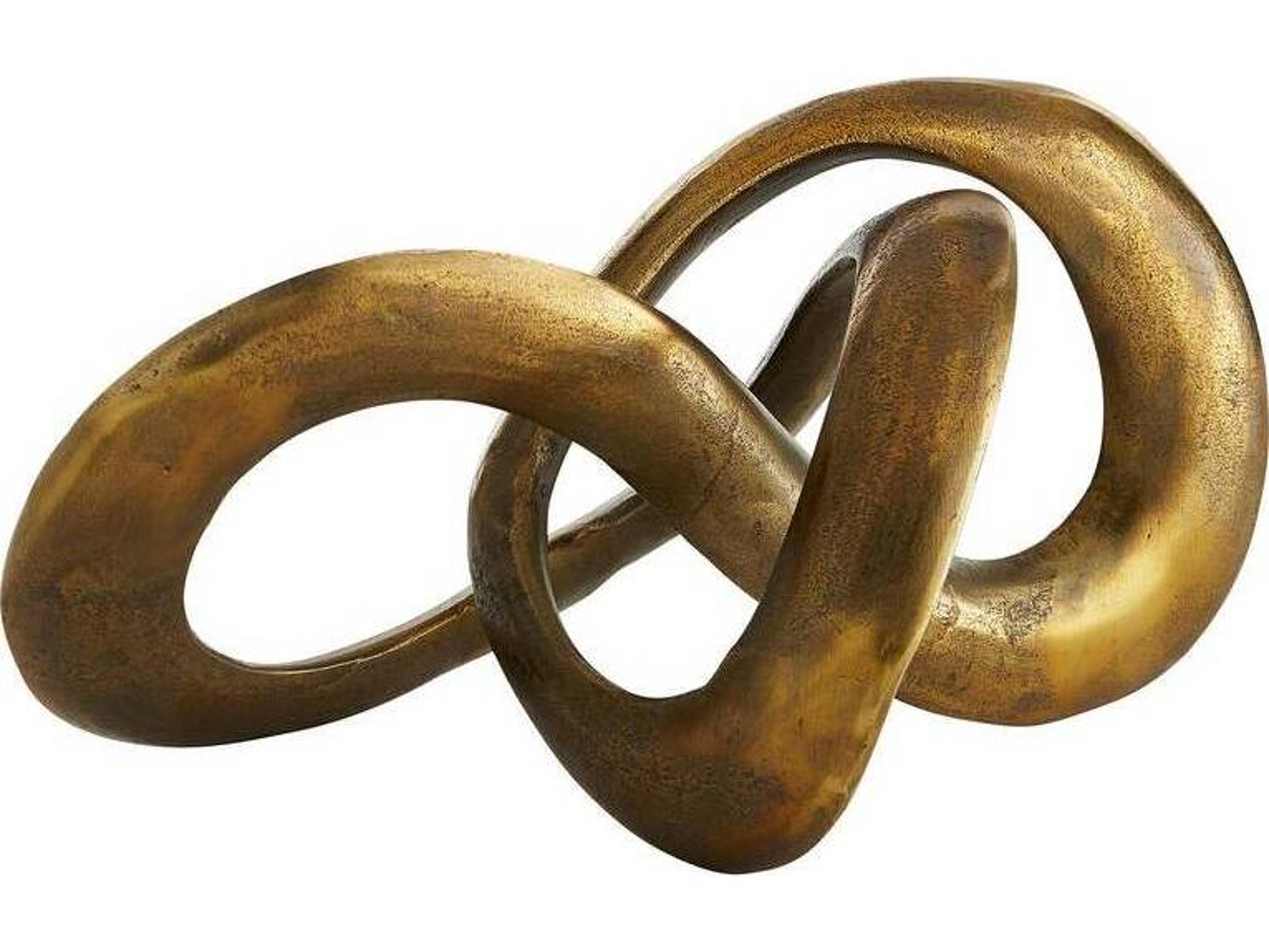 Arteriors Home Quinn Antique Brass Sculpture