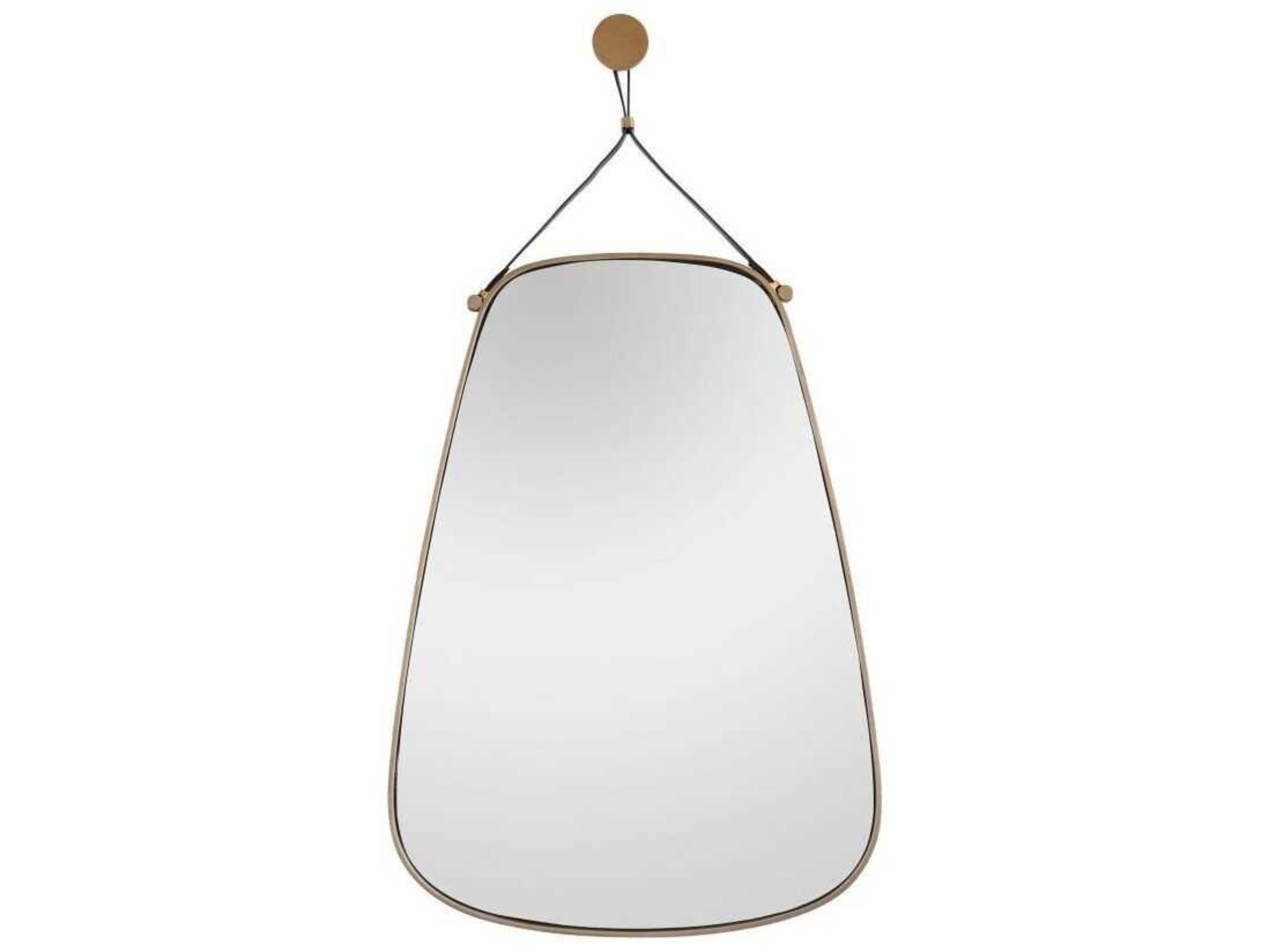 Arteriors Home Norissa Antique Brass Wall Mirror