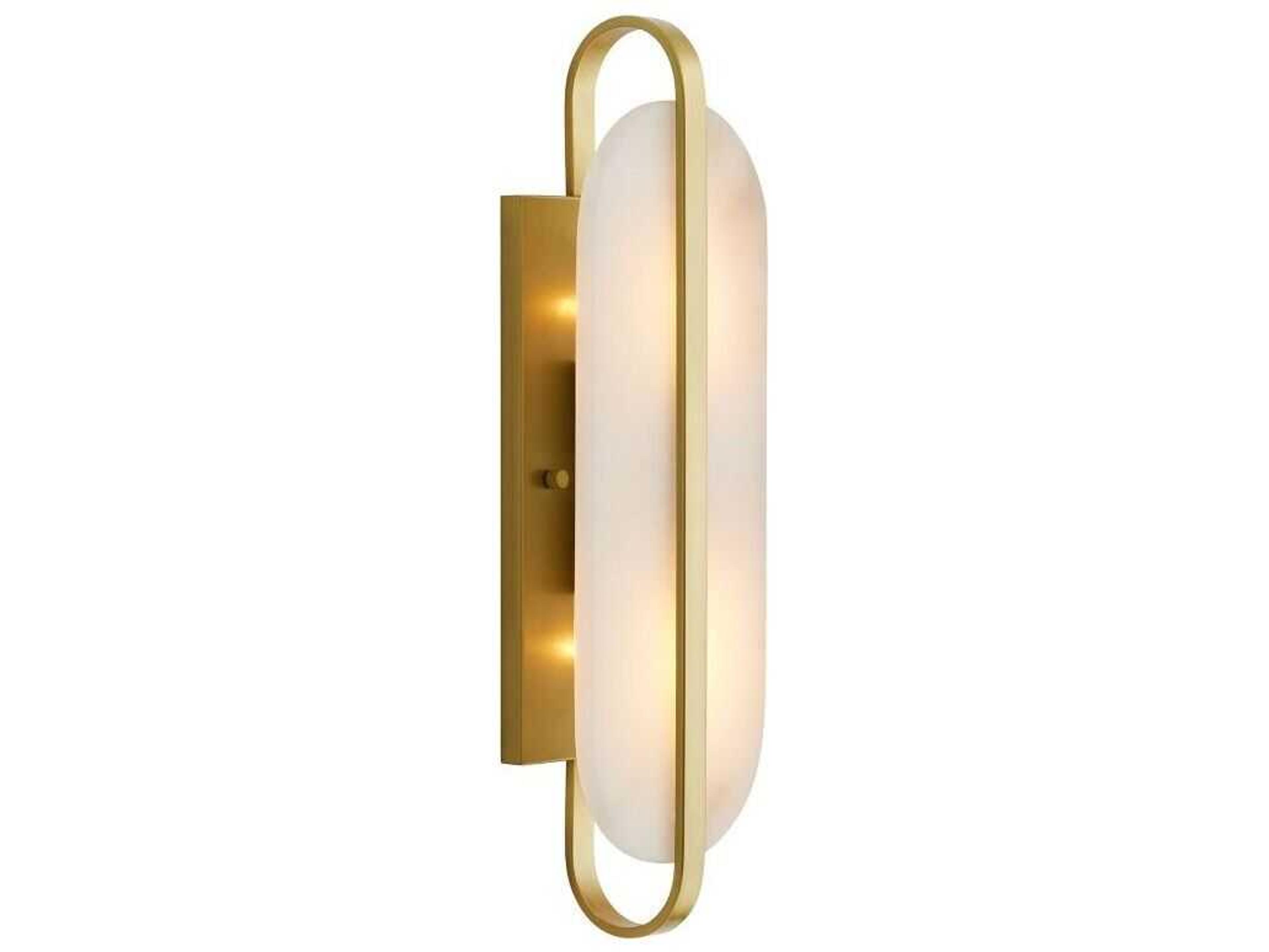 Arteriors Home Julius 2-Light Antique Brass Wall Sconce