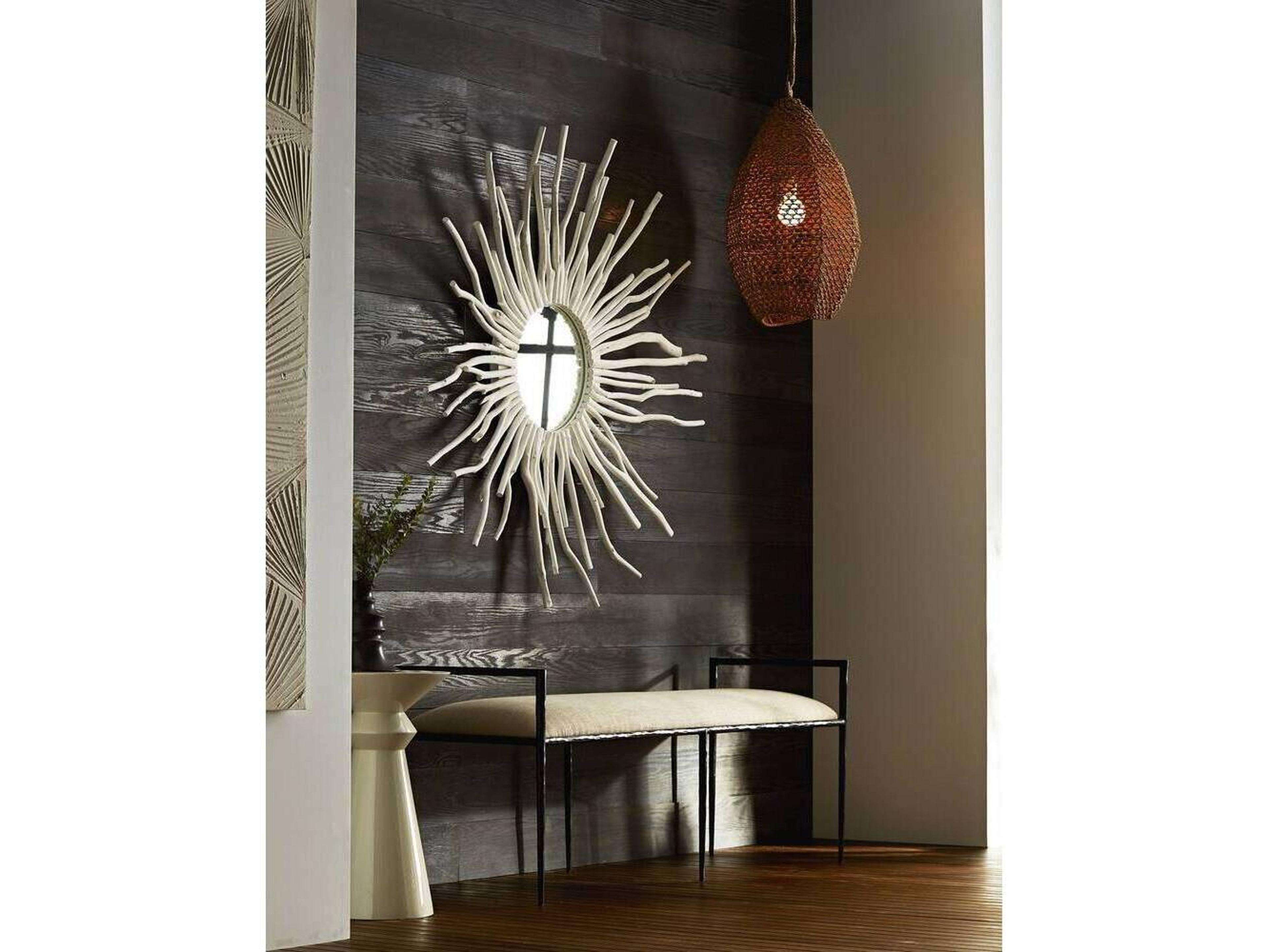 Arteriors Home Evers 1-Light Natural Wood Bell Pendant