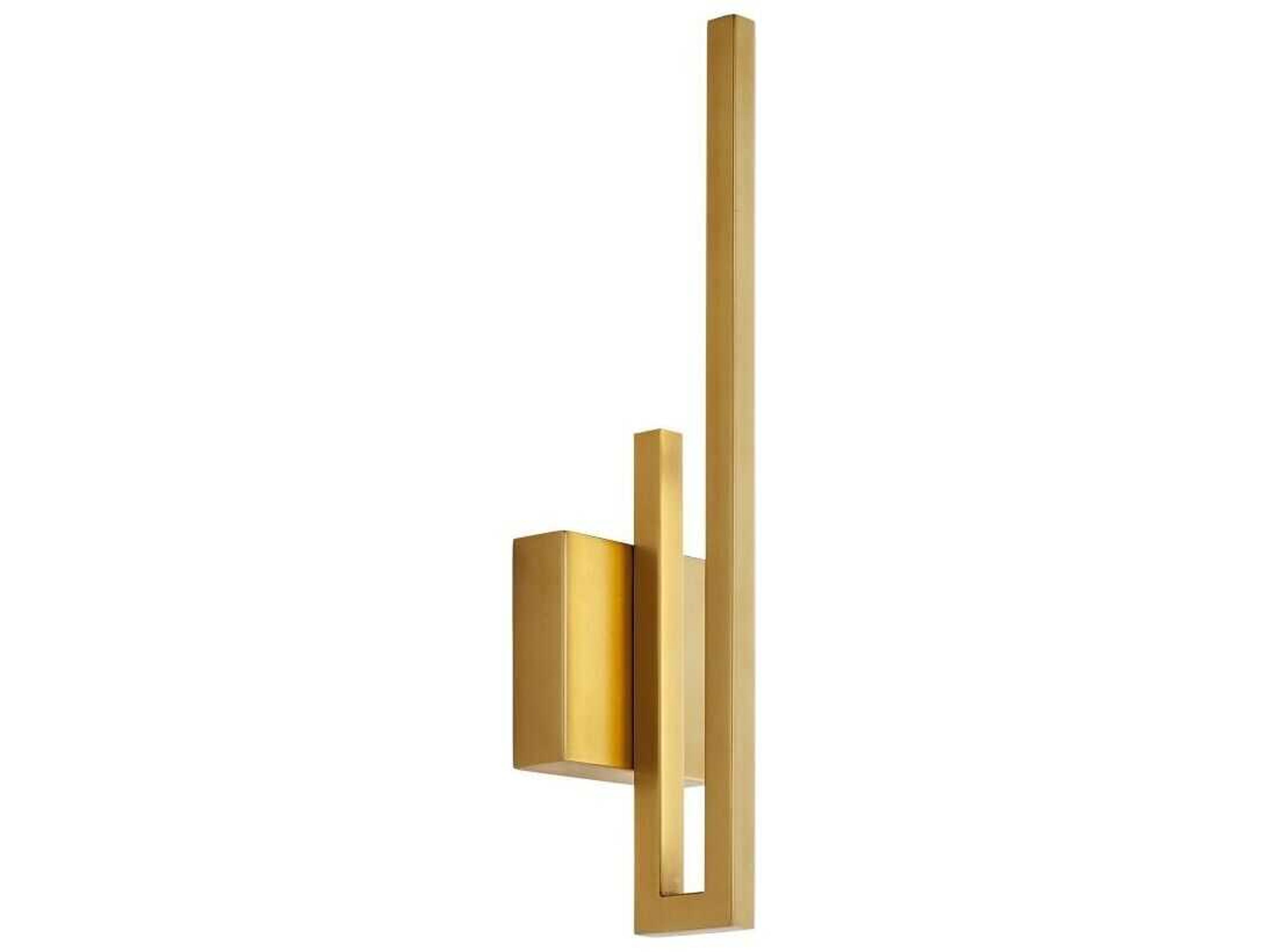 Arteriors Home Simba 1-Light Antique Brass Wall Sconce