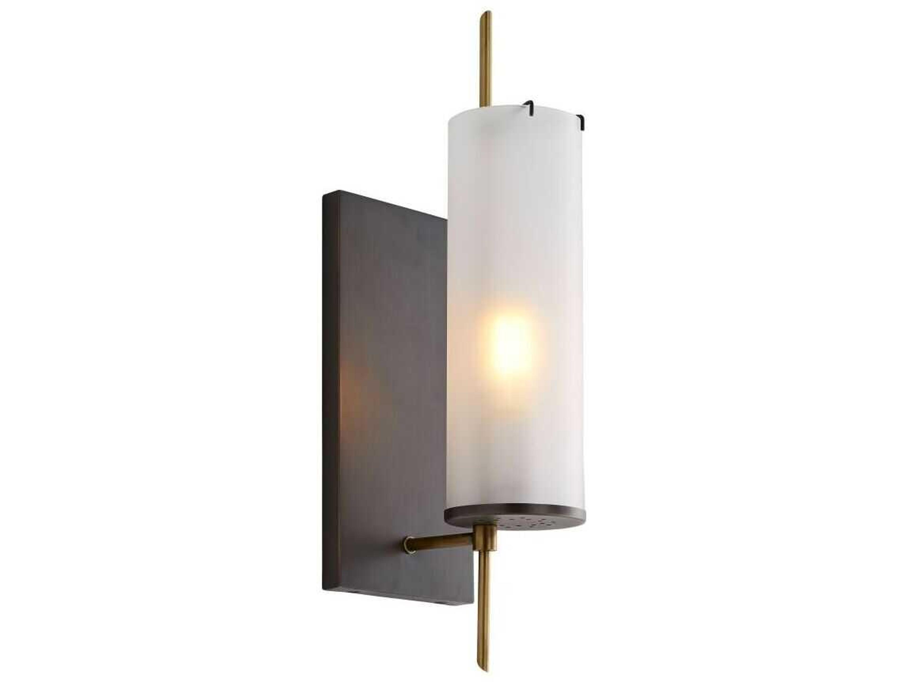 Arteriors Home Stefan 1-Light Bronze Antique Brass Wall Sconce