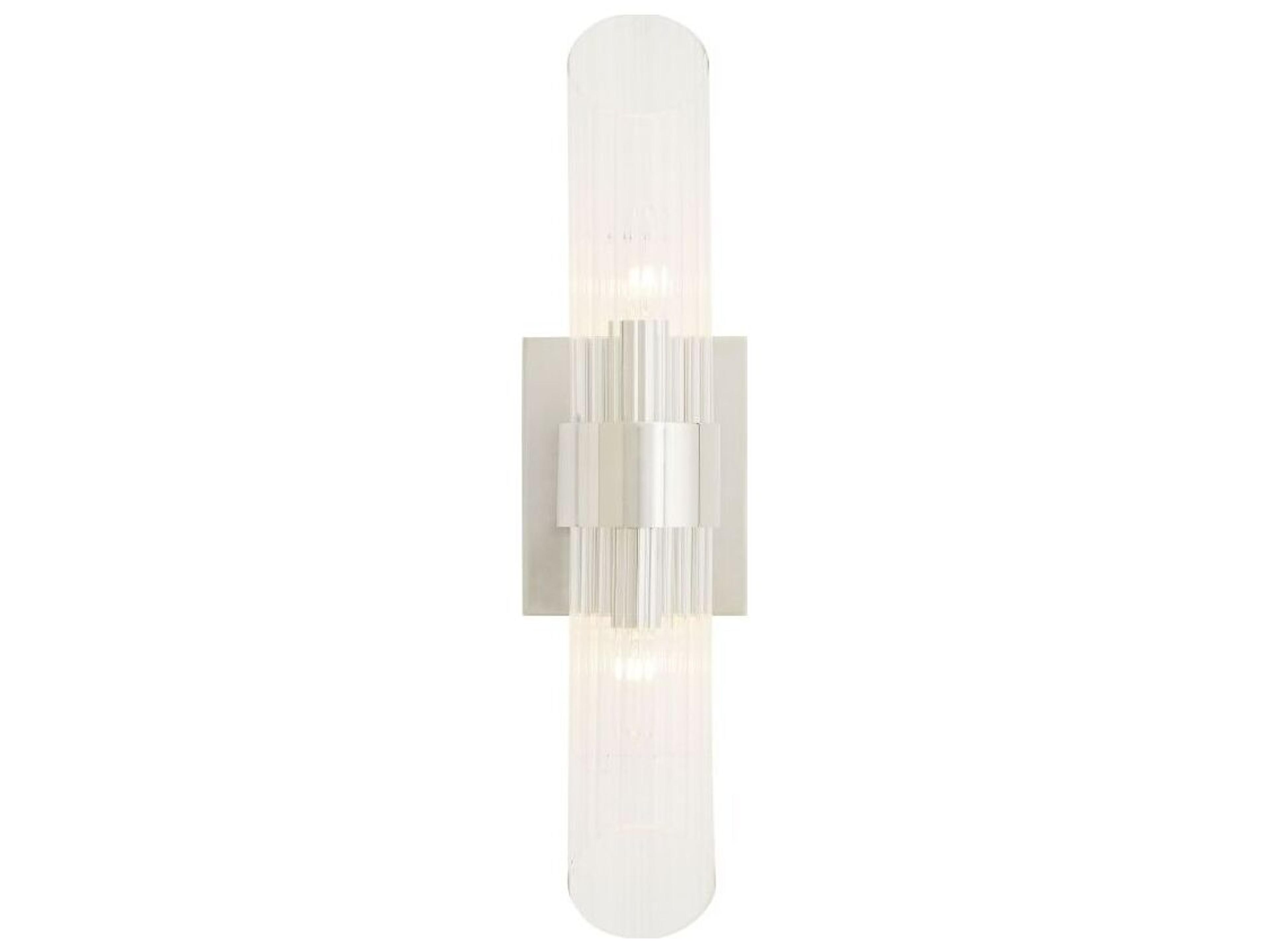 Arteriors Home Elyse 2-Light Polished Nickel Wall Sconce