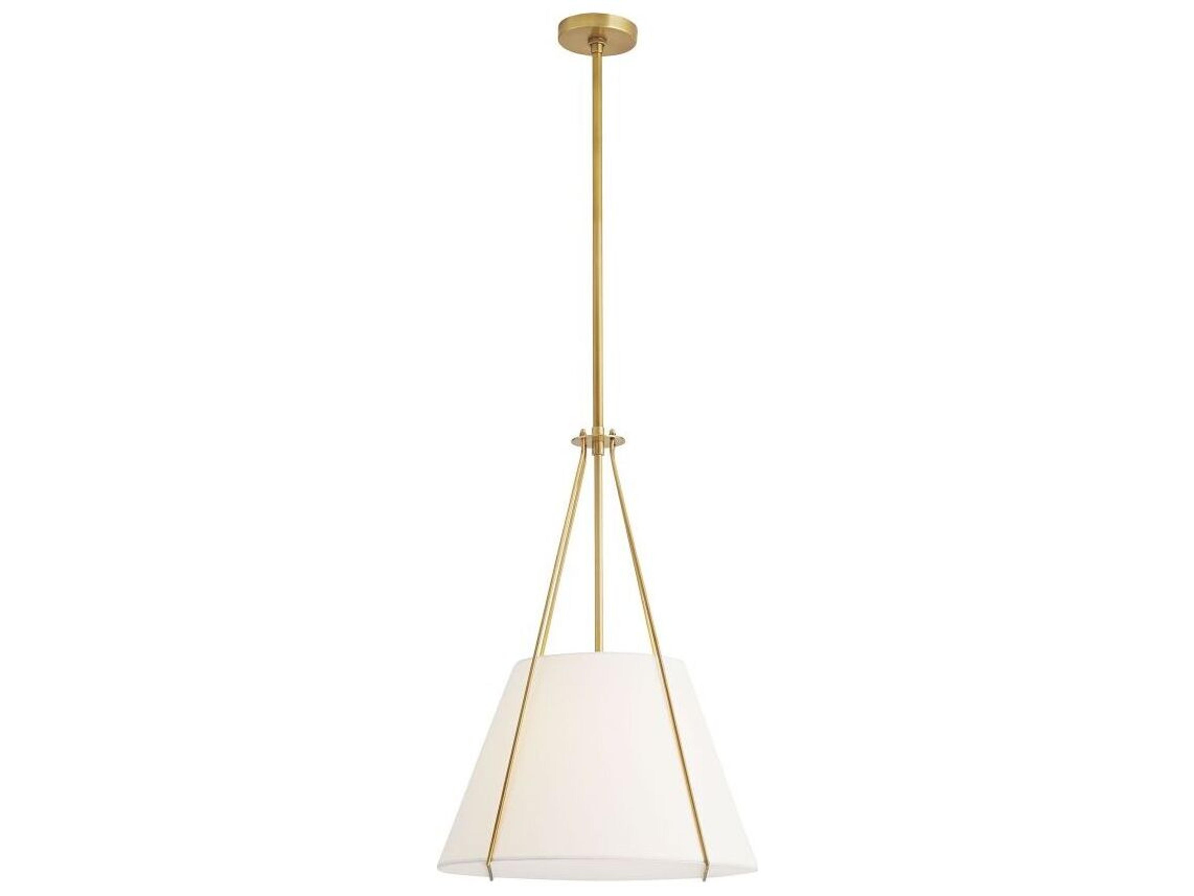 Arteriors Home Heloise Pendant Light in Antique Brass
