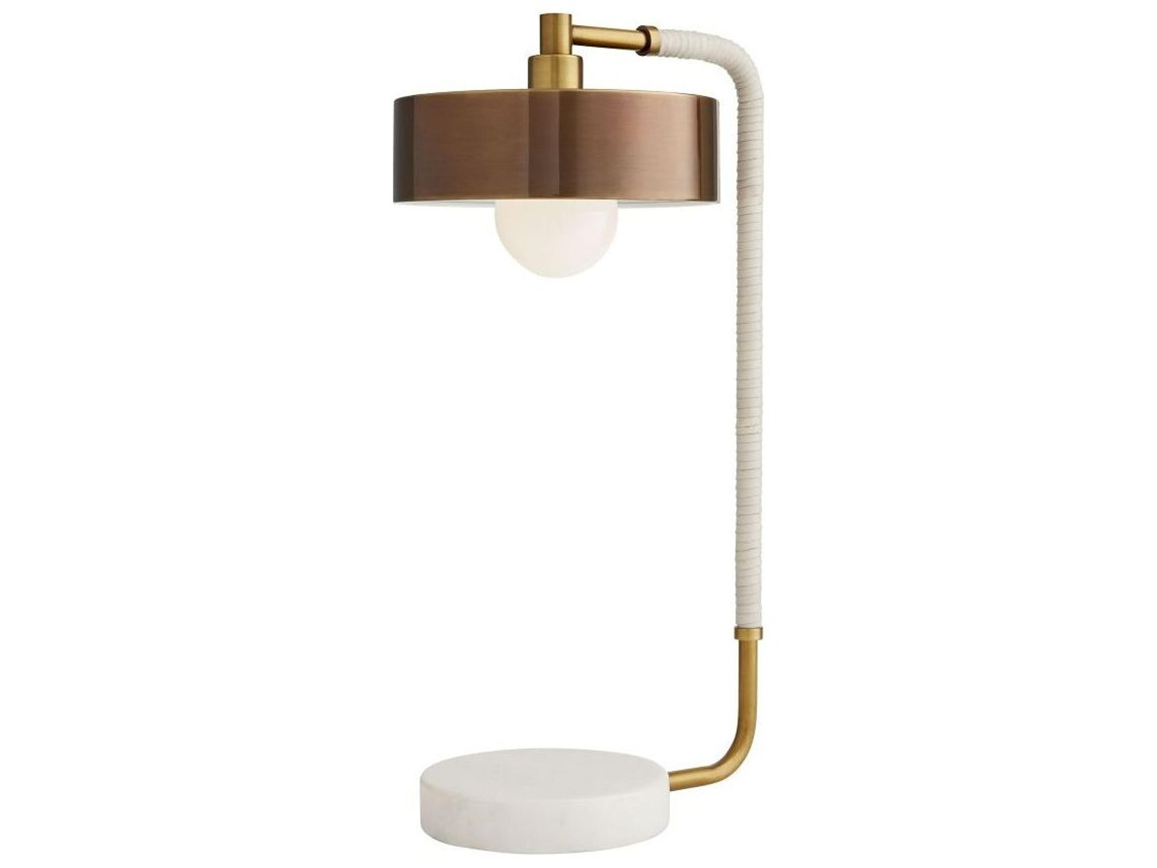 Arteriors Home Aaron Brass Desk Lamp