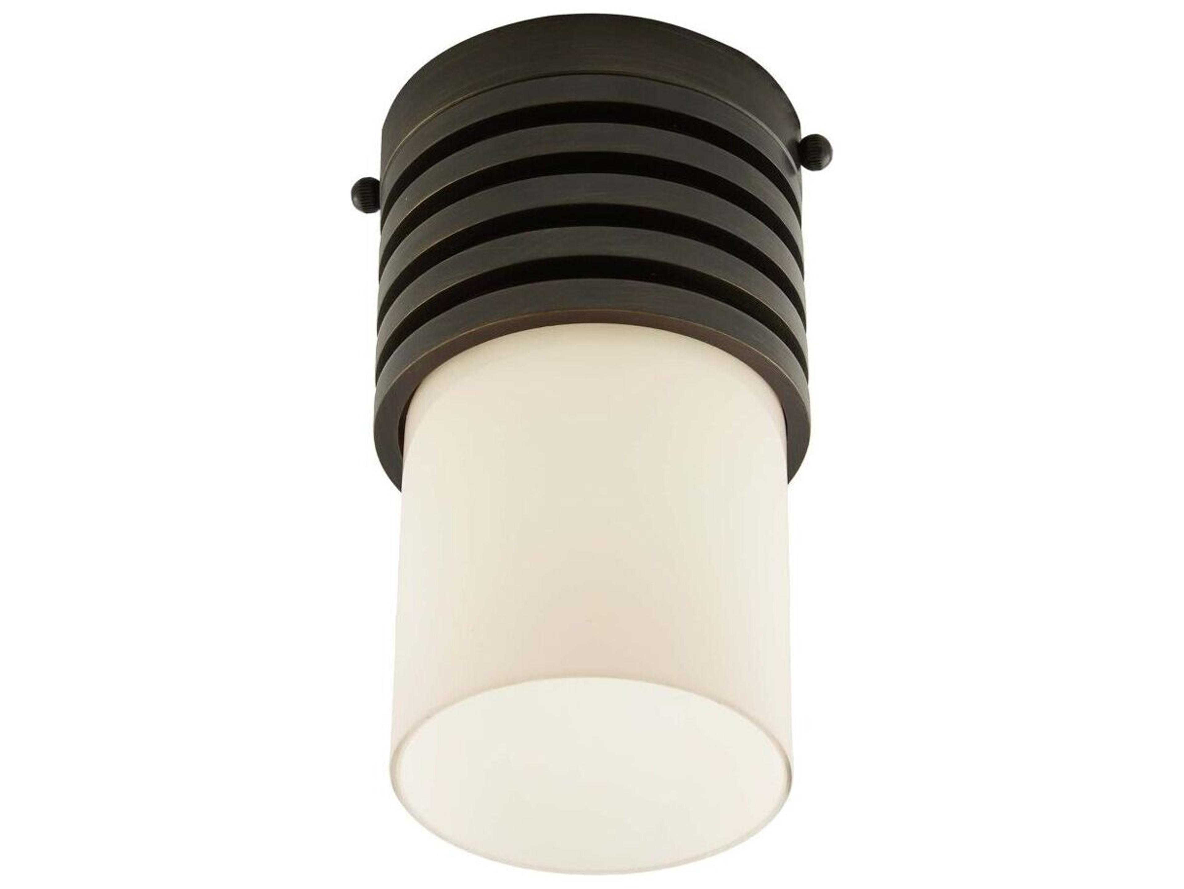 Arteriors Home Rune 1-Light English Bronze Flush Mount
