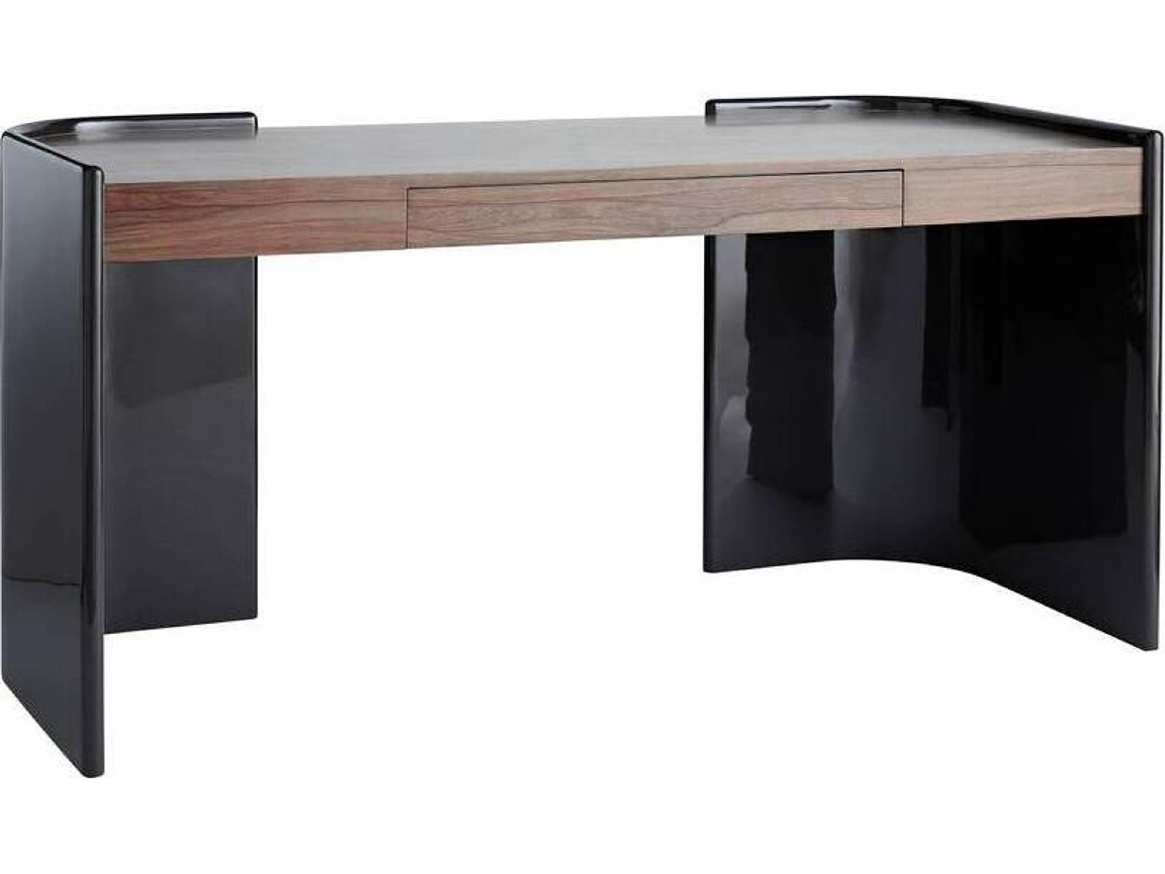 Arteriors Home Chateau Gray Charcoal Black Writing Desk Parnell