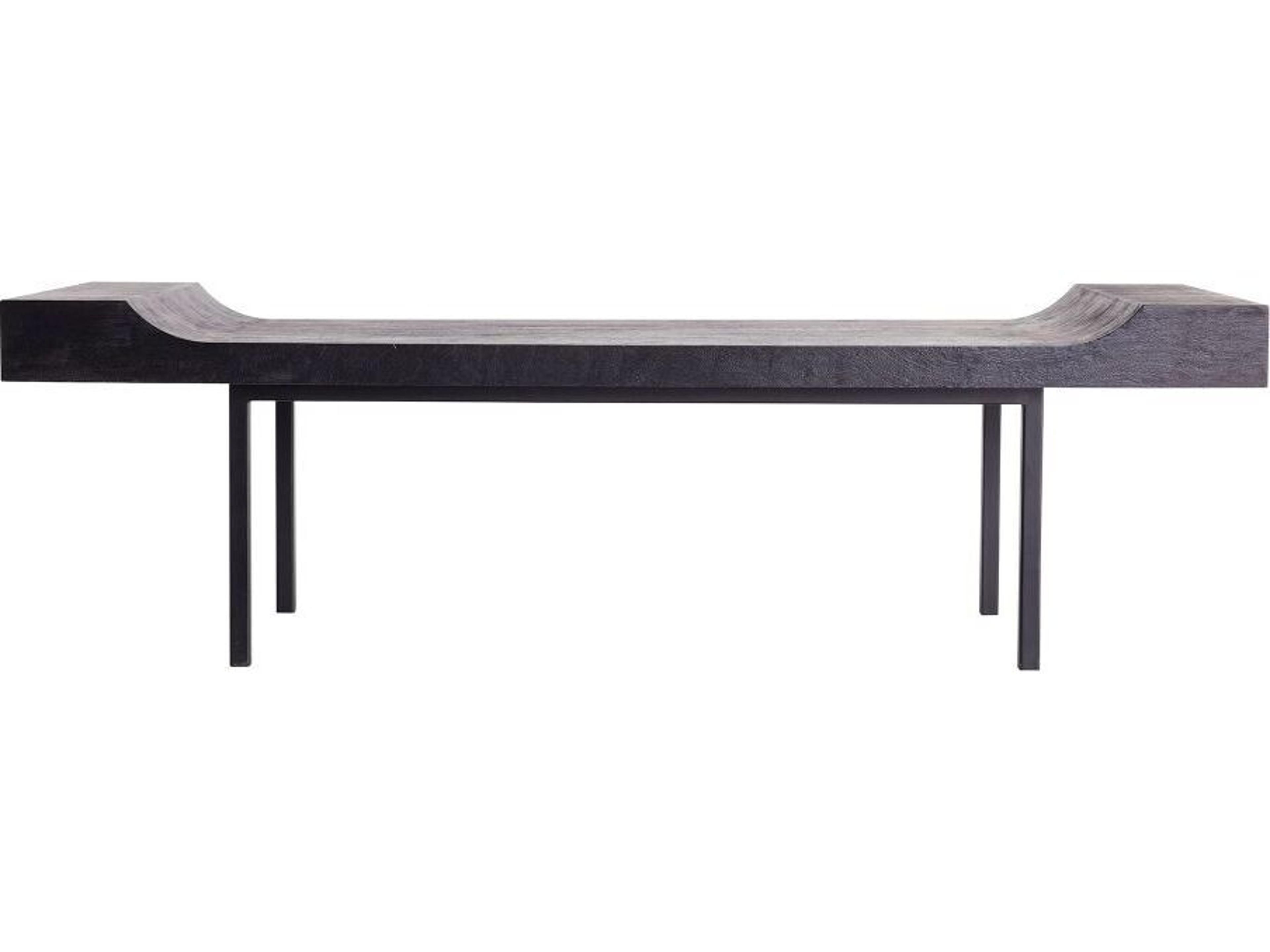 Arteriors Home Lanny Black Brown Accent Bench
