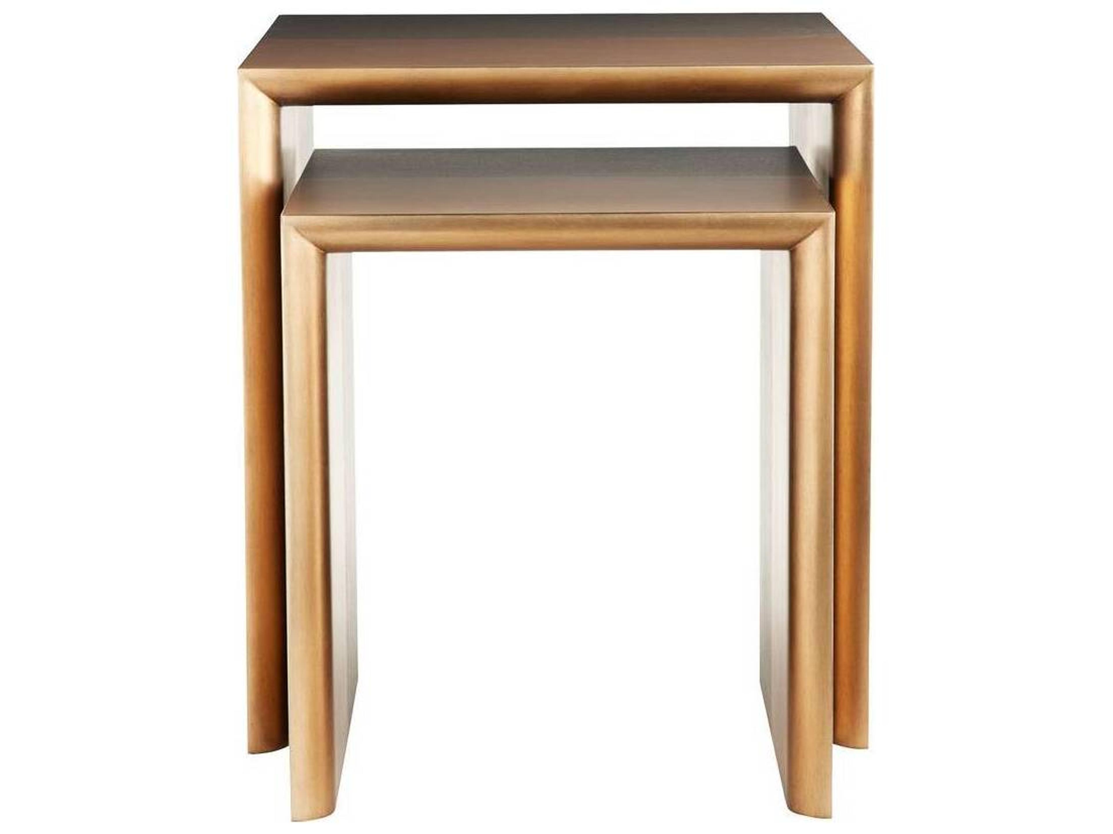 Arteriors Home Rectangular Wood Sable Kiersten End Table