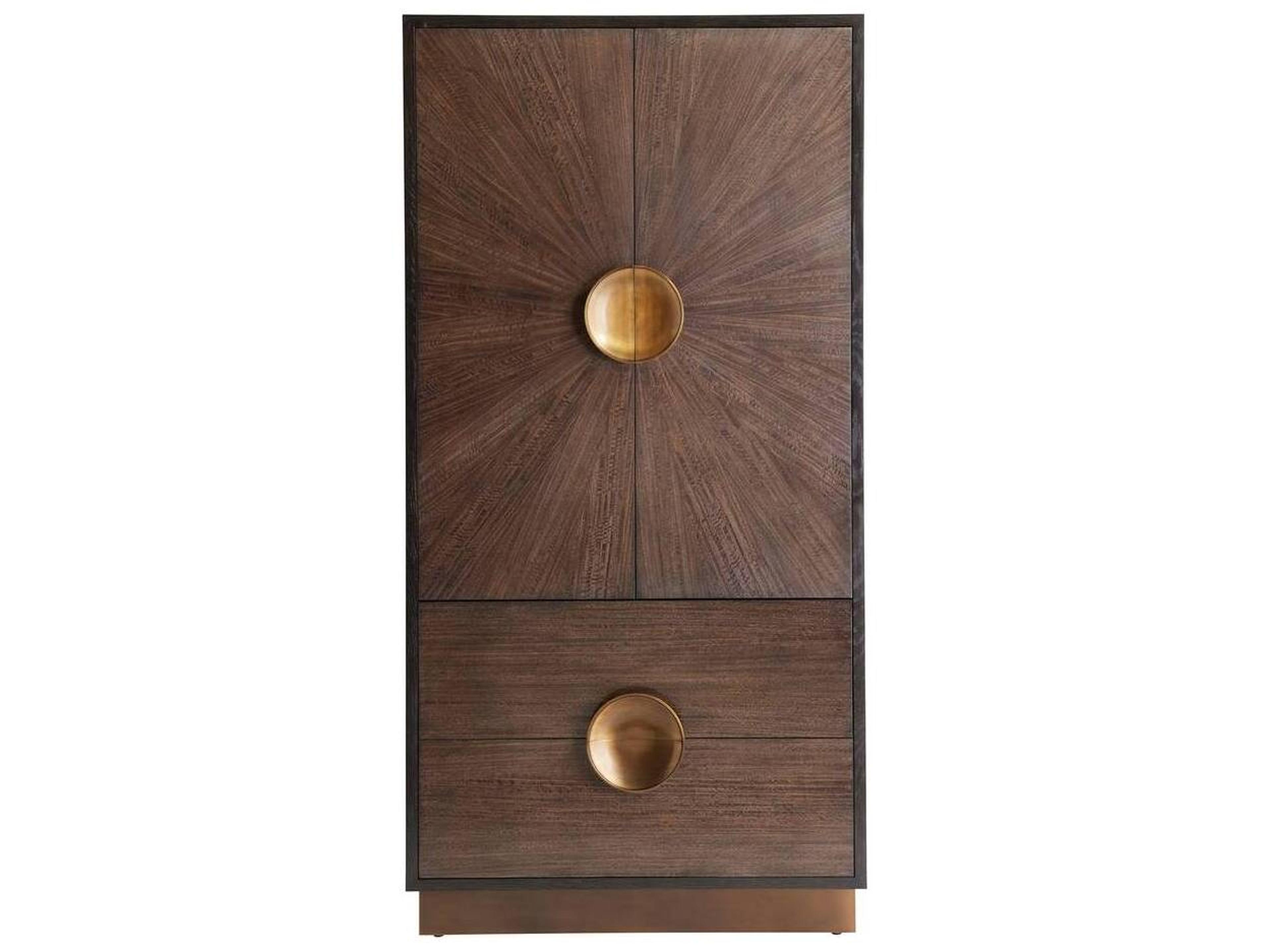 Arteriors Home John Sable Brown Oak Wood Accent Chest